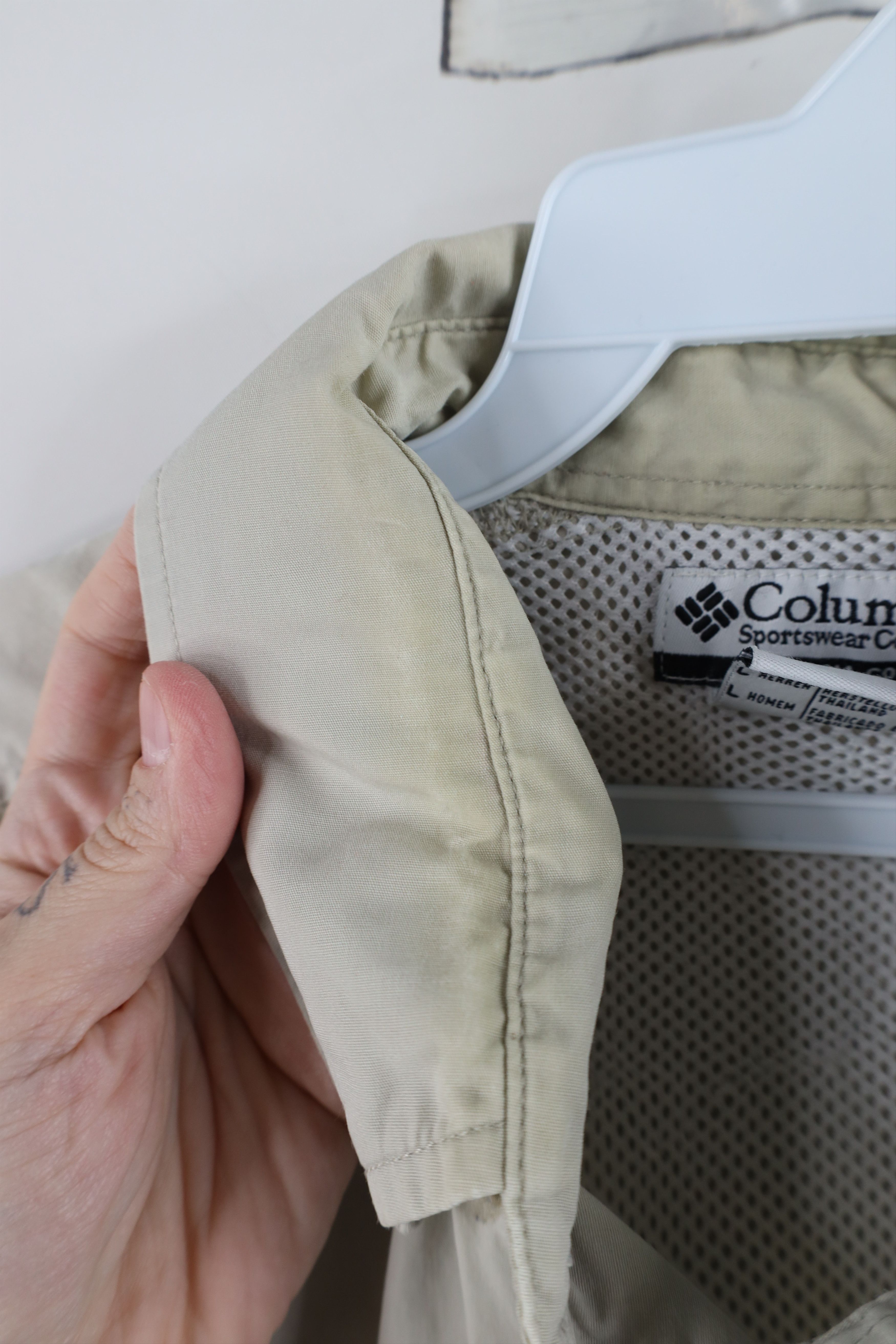 Columbia × Vintage Vintage Columbia PFG Fishing Short Sleeve Button Shirt Size US L / EU 52-54 / 3 - 9 Thumbnail