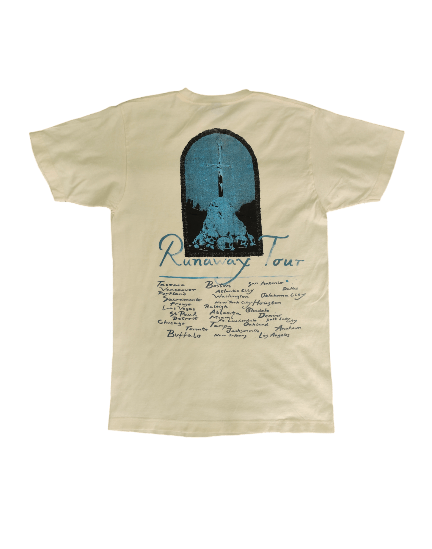 Rap Tees Vintage Post Malone Runaway Tour T-Shirt Size US M / EU 48-50 / 2 - 6 Thumbnail