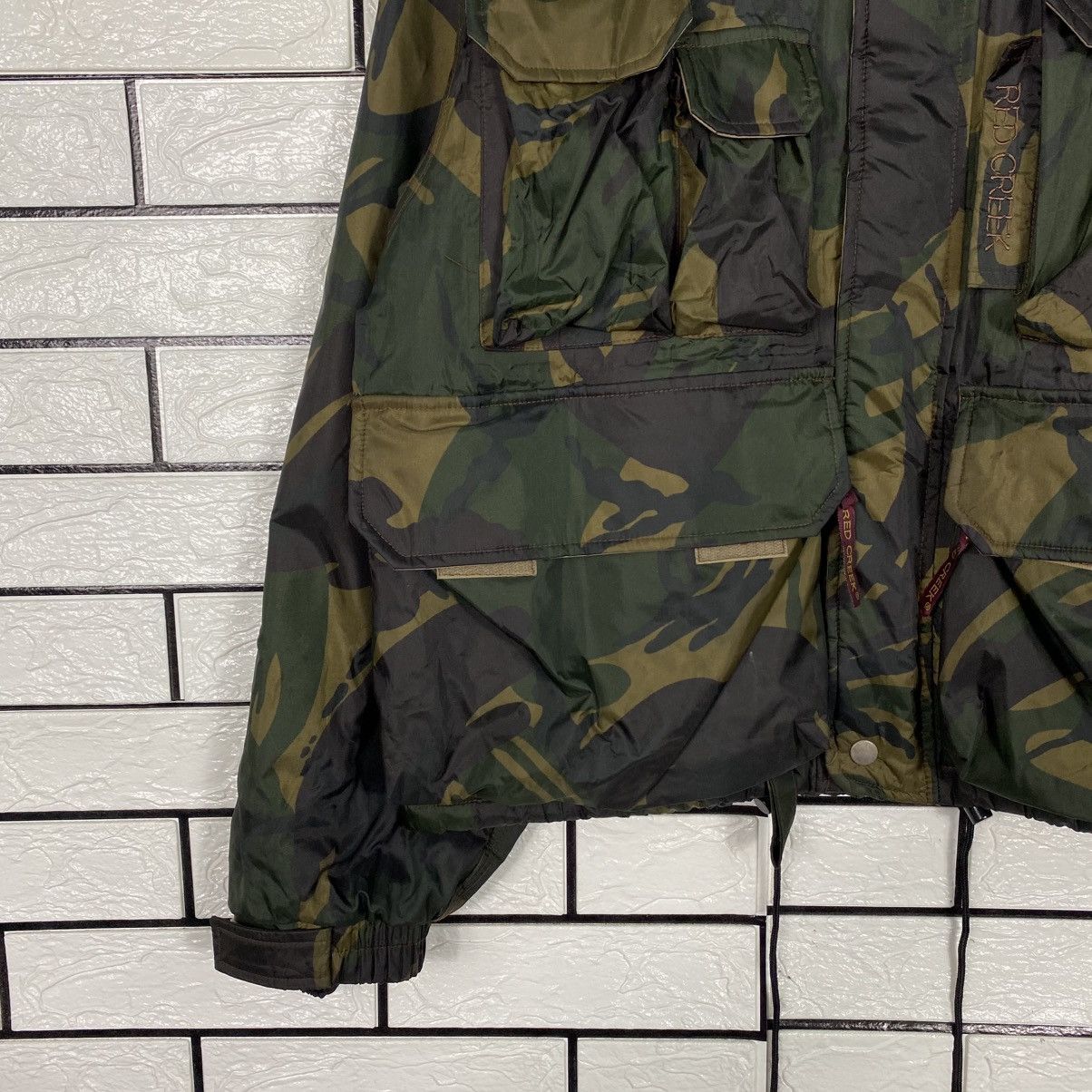Japanese Brand 📌Red Creek Bomber Jacket Camouflage Blanket Insulated Size US M / EU 48-50 / 2 - 5 Thumbnail