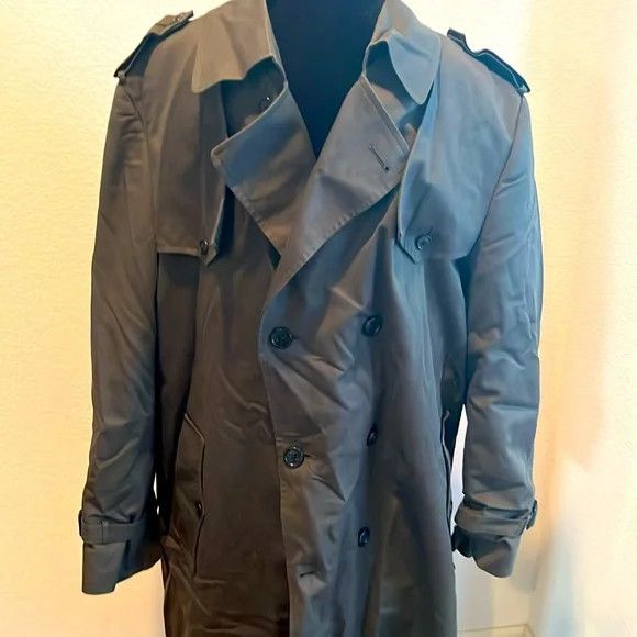 Christian Dior Monsieur Christian Dior Trench Coat Size US L / EU 52-54 / 3 - 1 Thumbnail