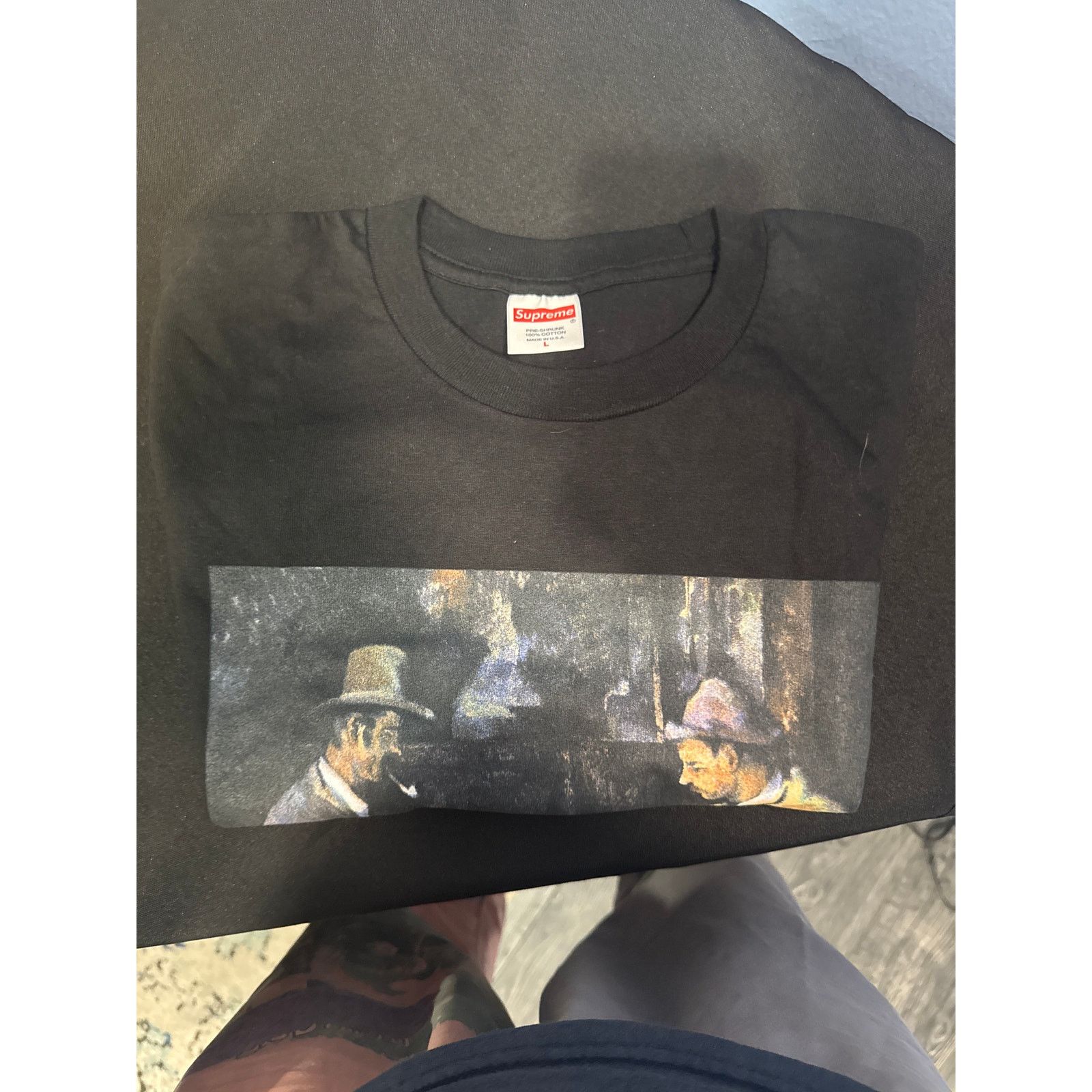 Supreme SUPREME CARDS T POKER SIZE LARGE BLACK NEW Size US L / EU 52-54 / 3 - 2 Thumbnail