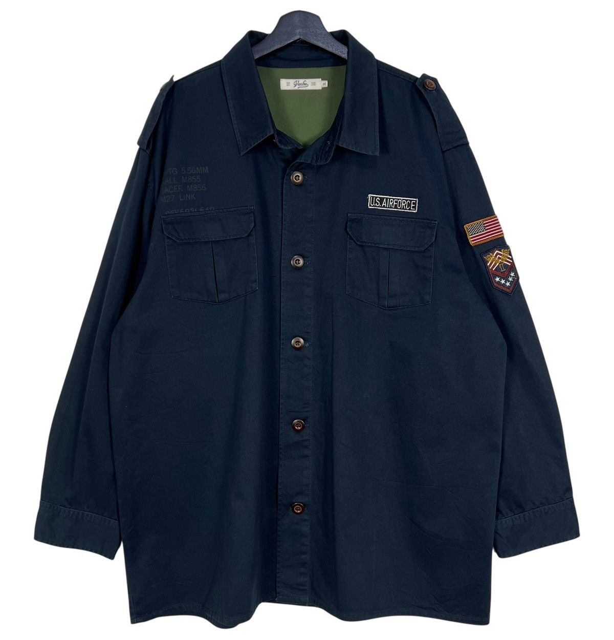 Japanese Brand US Air Force Shirt Size US XXL / EU 58 / 5 - 1 Thumbnail
