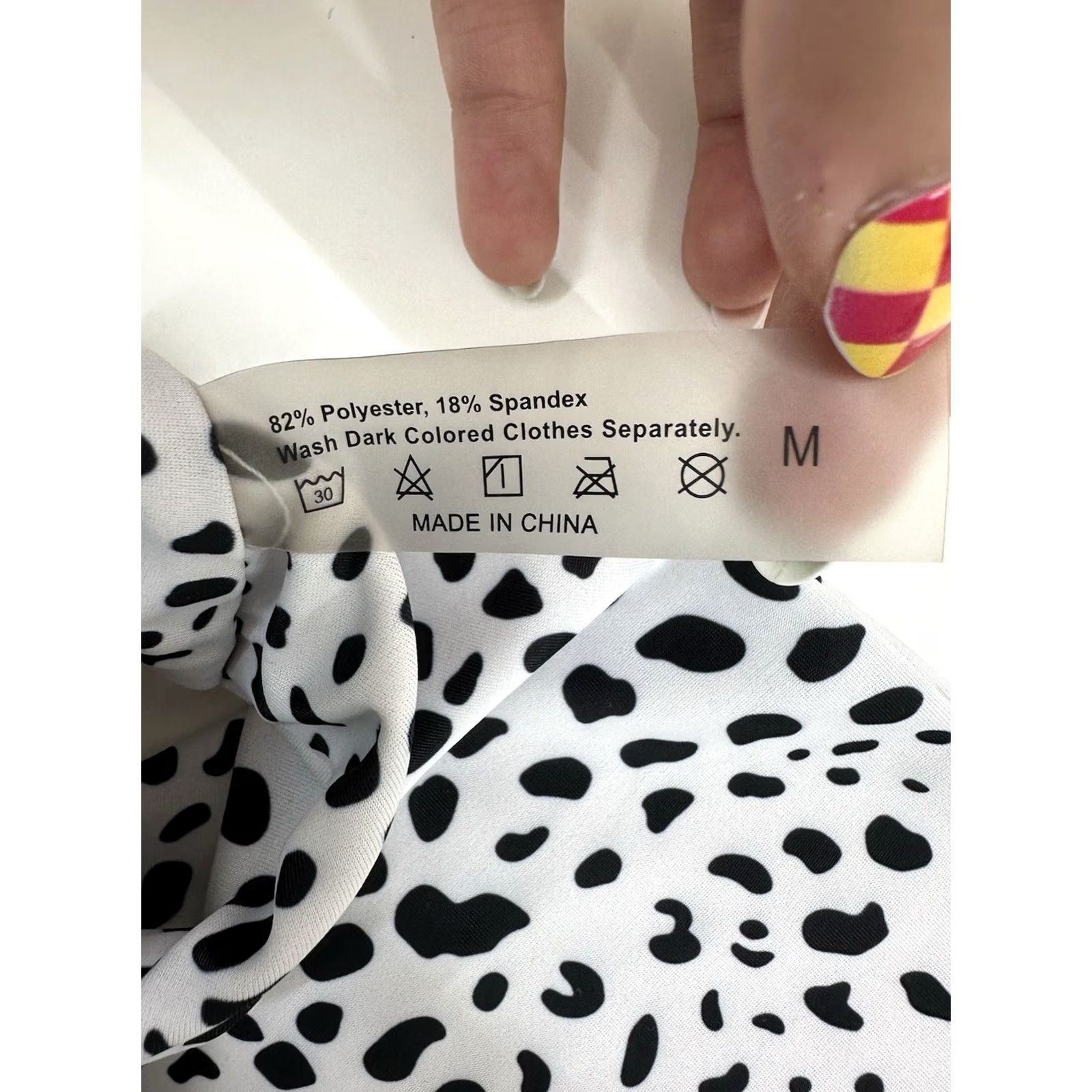 Shein Shein Womens Bottoms Bikini Animal Print High-Waisted Size M White Beach Mens Girls Womens Size 32" / US 10 / IT 46 - 2 Thumbnail