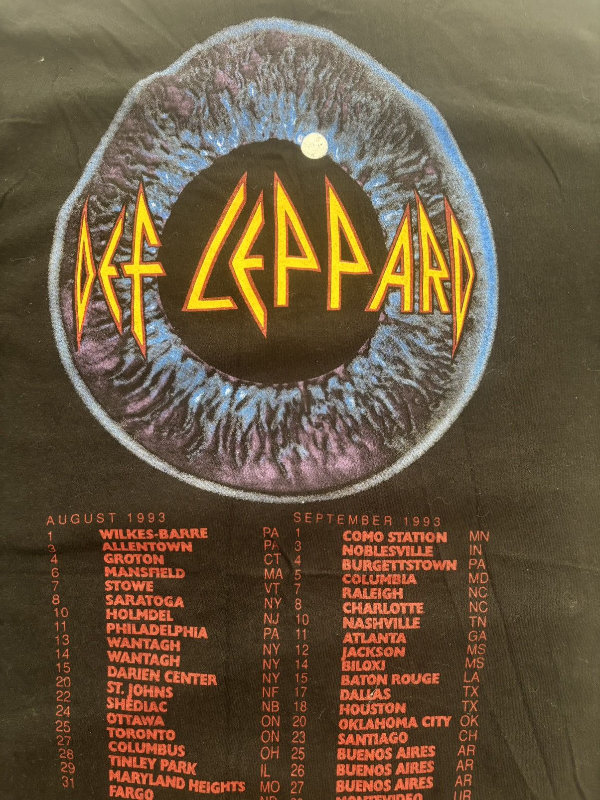 Def Leppard 1993 The 7 day WeekEnd Tour Live