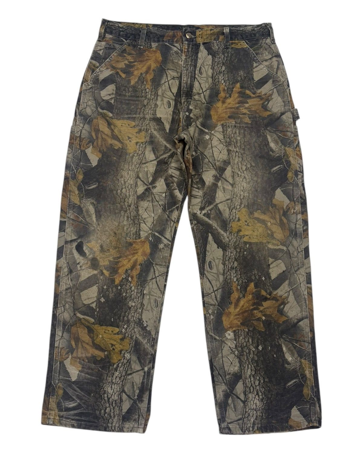 Carhartt CARHARTT REALTREE CRAZY VINTAGE CARPENTER JEANS BAGGY PANTS Size US 38 / EU 54 - 1 Thumbnail