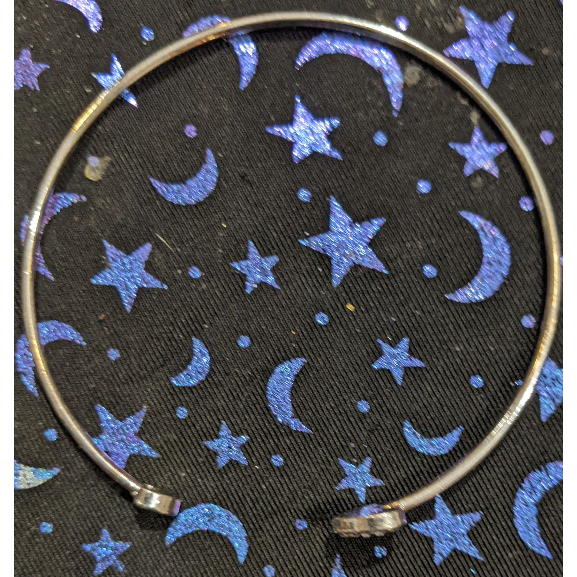 Other Minimalist Heart Open Cuff Rhinestone Bracelet Size ONE SIZE - 6 Thumbnail