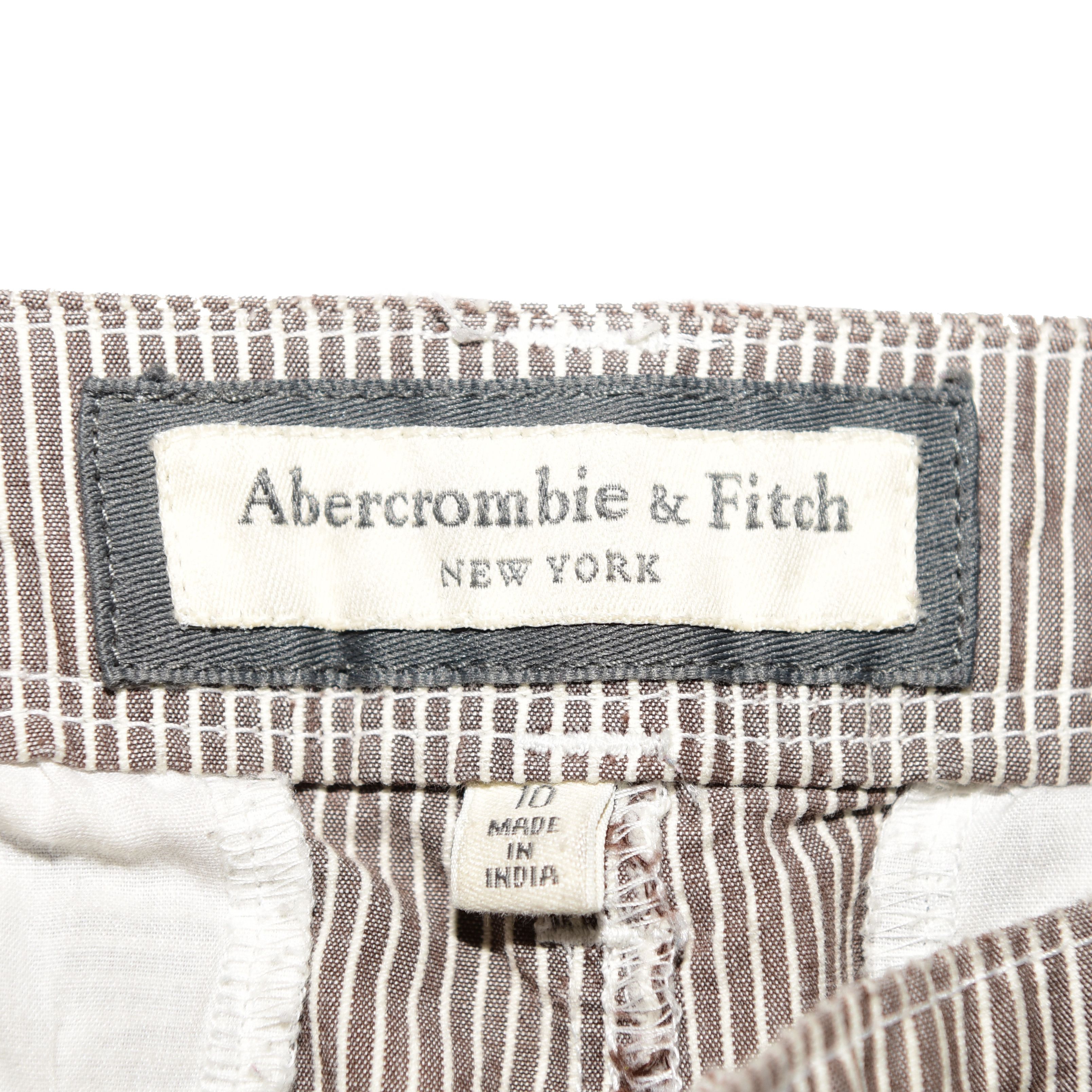 Abercrombie & Fitch Abercrombie & Fitch Vintage Striped Shorts Size 35" - 3 Thumbnail