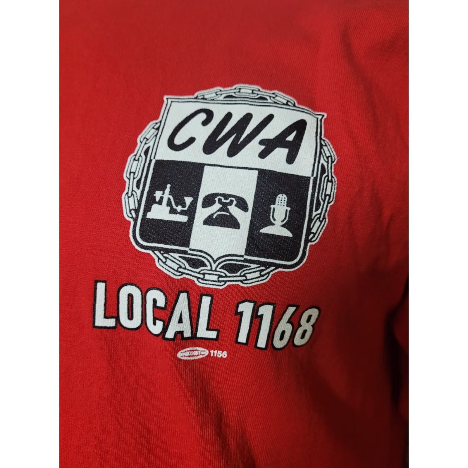 Vintage CWA RN Nursing Medical Labor Union Pride T Shirt XL Local 1168 Amherst NY Nice Size US XL / EU 56 / 4 - 2 Thumbnail