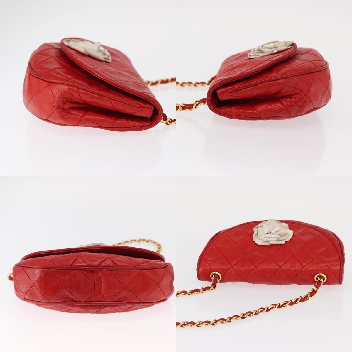 Chanel Chanel Matelasse Camellia Chain Shoulder Bag Size ONE SIZE - 3 Thumbnail