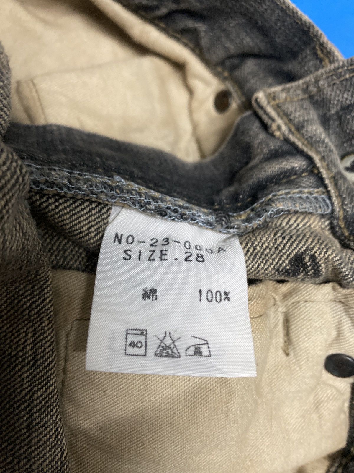If Six Was Nine 💥Best Offer💥Vintage Media Quadro Distressed Denim Size US 28 / EU 44 - 9 Thumbnail