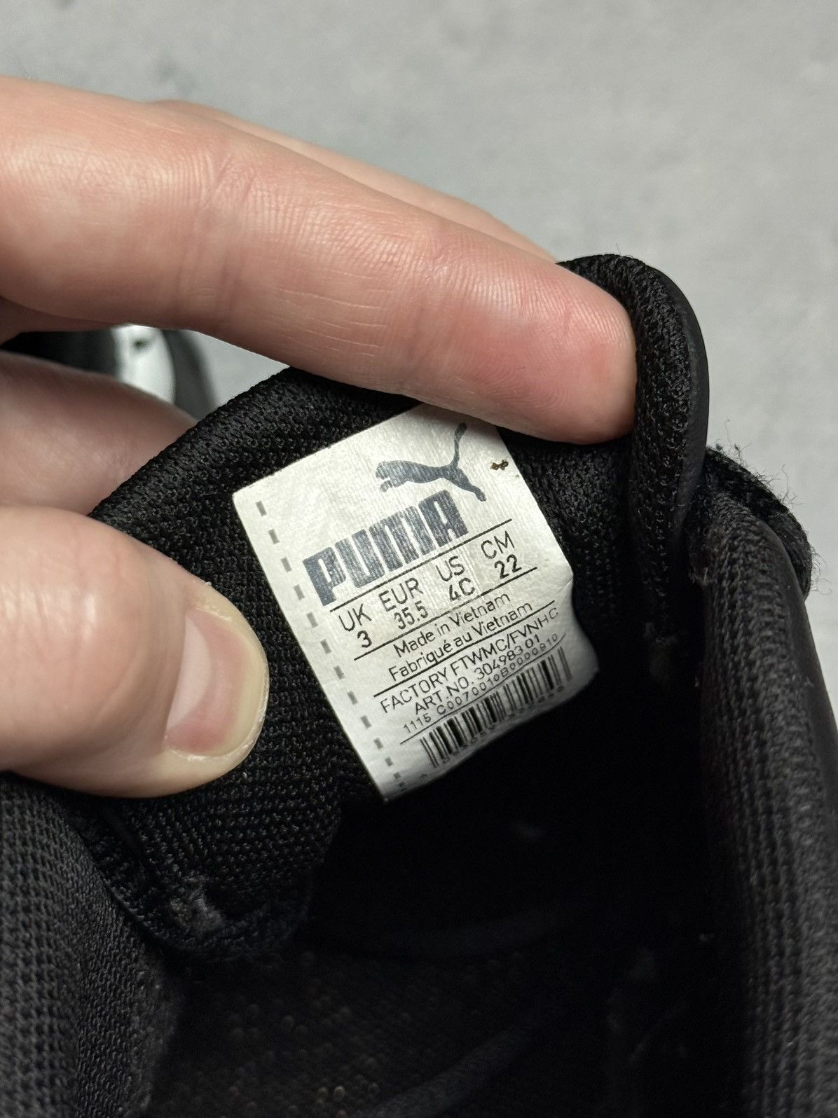Puma Vintage Puma Speedcat Leather Y2K Black/White Sneakers Size US 5.5 / IT 35.5 - 14 Thumbnail