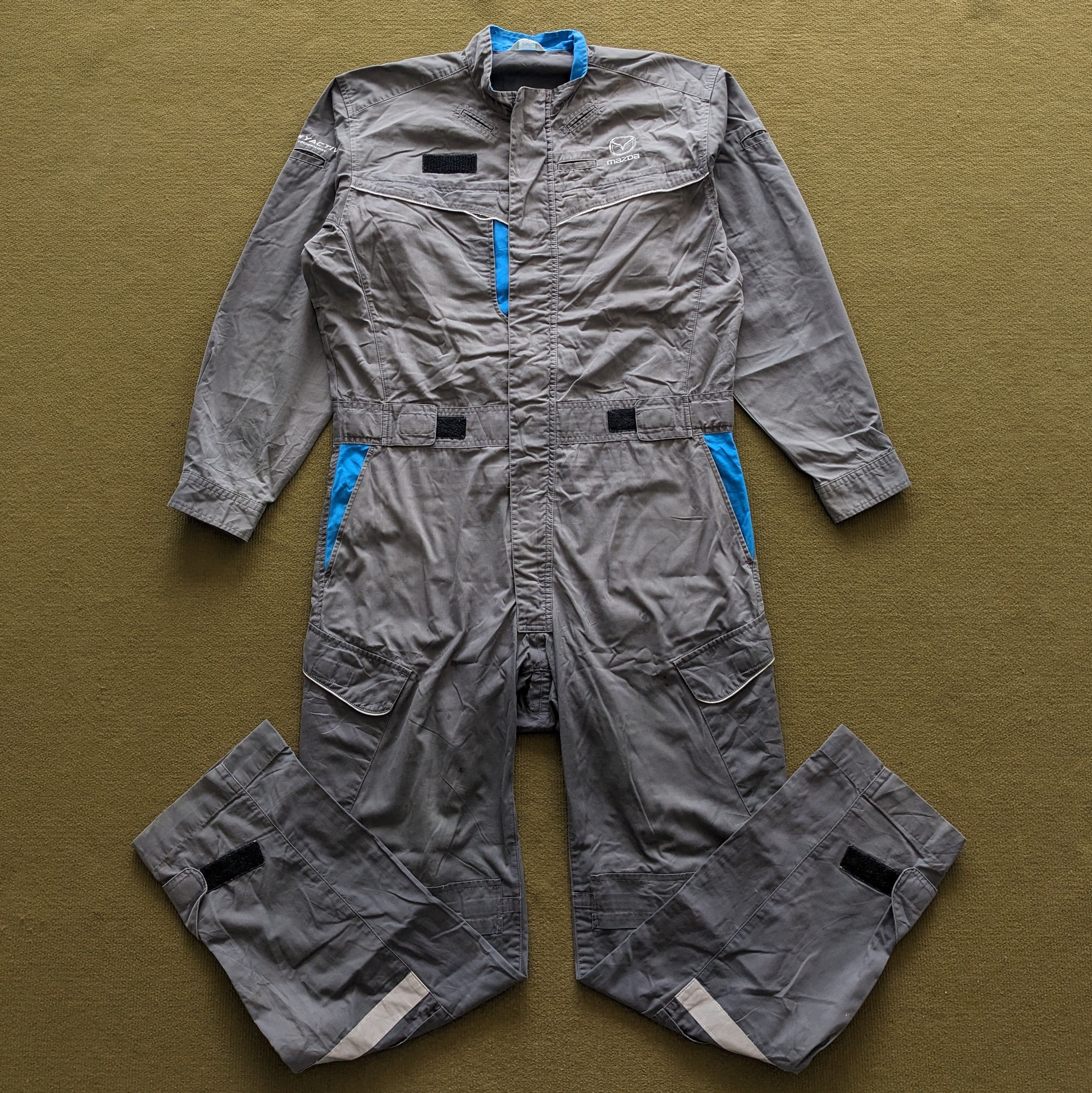 Other Vintage MAZDA Racing Coverall Workwear Uniform Jacket Size US XXL / EU 58 / 5 - 3 Thumbnail