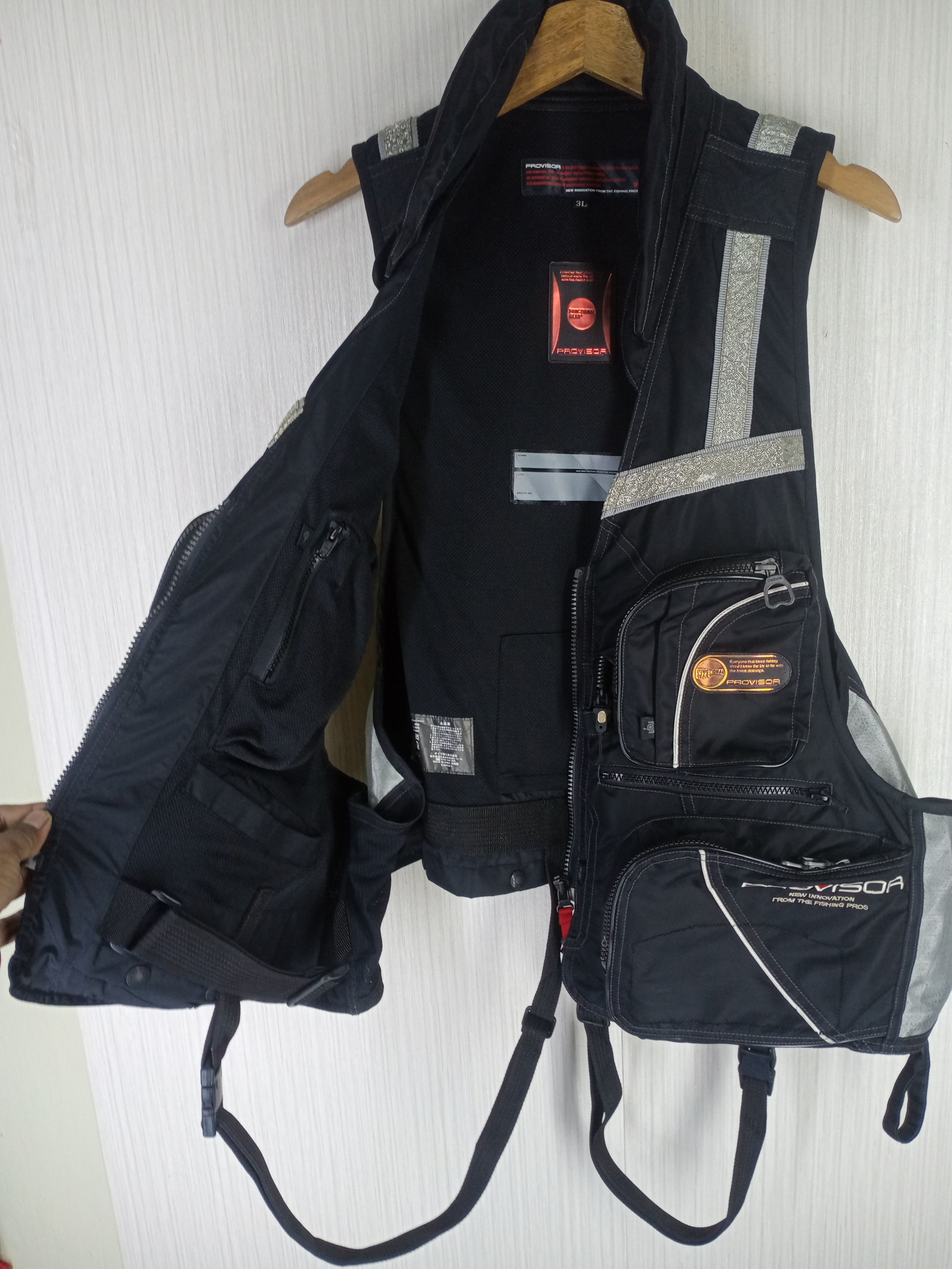 DAIWA Rare Daiwa Provisor Functional Gear Multipocket Vest Size US XXL / EU 58 / 5 - 2 Thumbnail