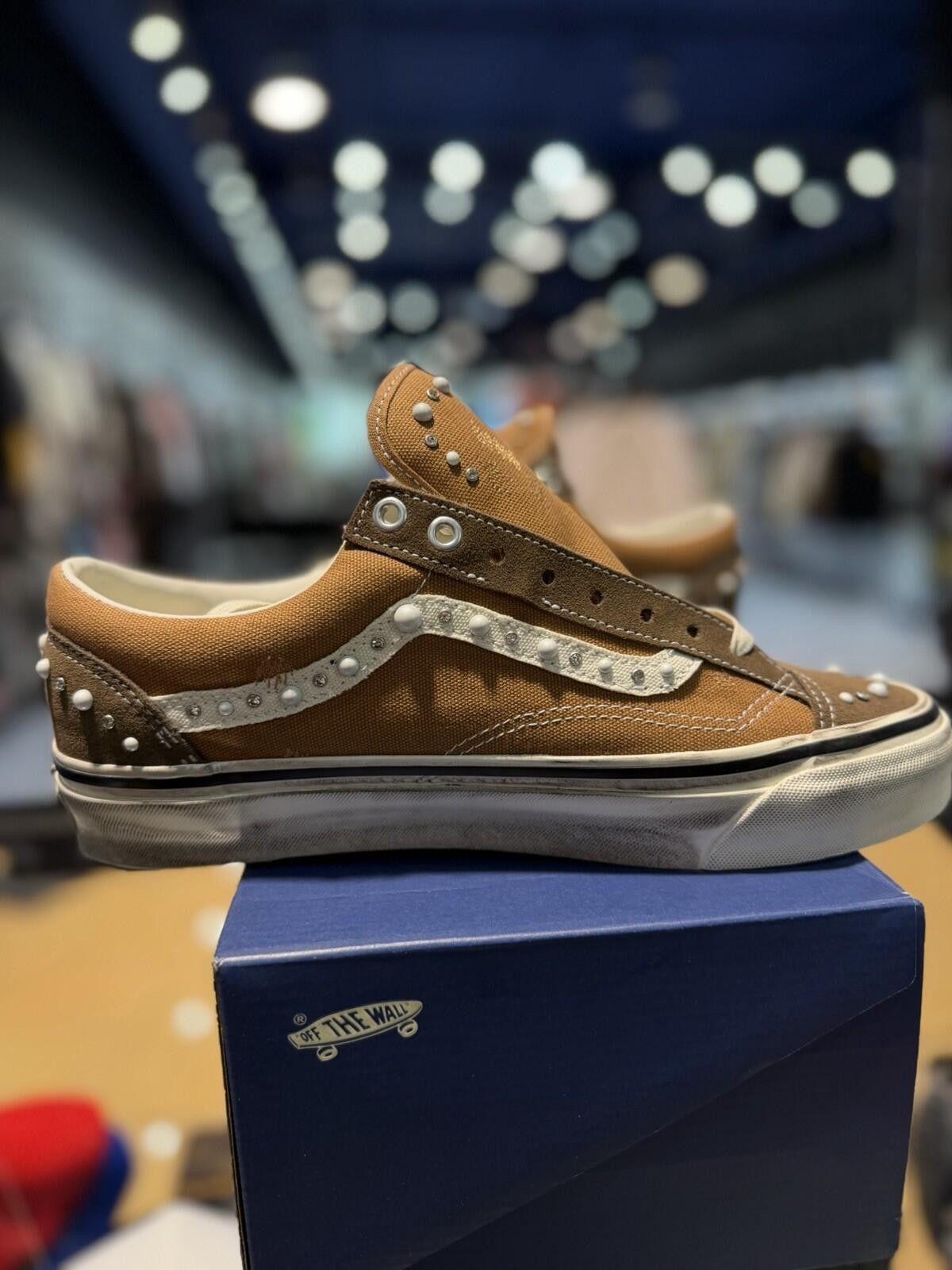 Vans Size 9.5M - Vans LX Old Skool 36 Pearlized Vintage Cocoa Size US 9.5 / EU 42-43 - 4 Thumbnail