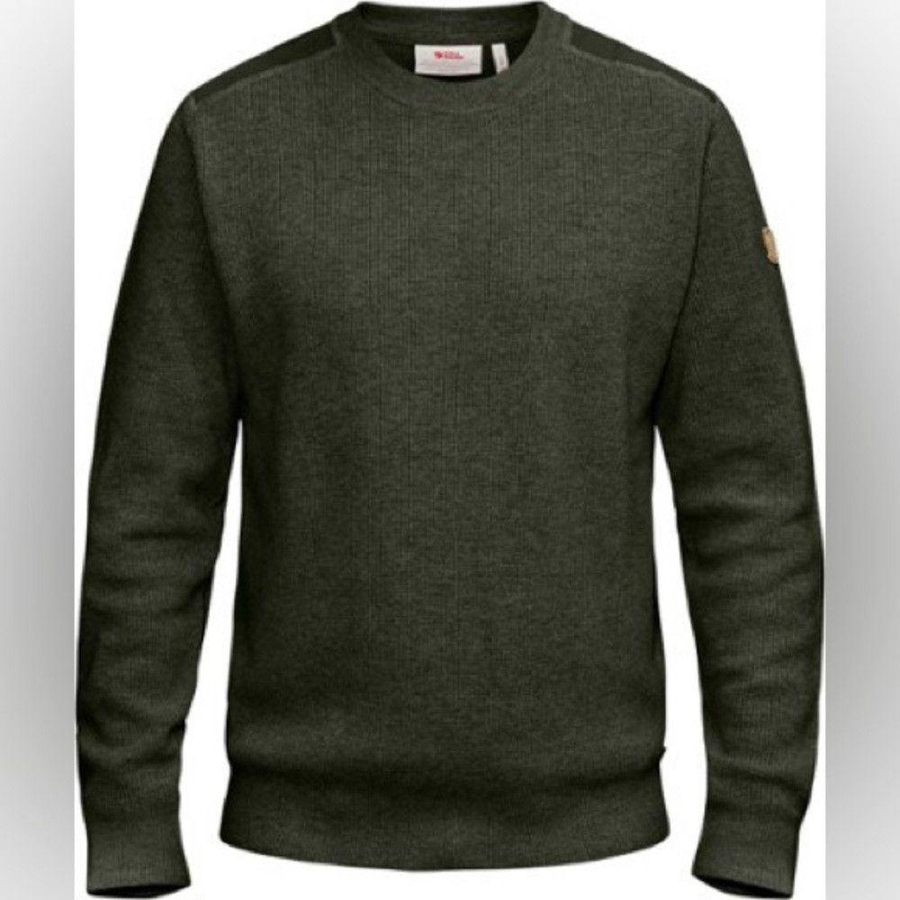 Fjallraven FjallRaven Sormland Crew Sweater Green Mens Medium Size US M / EU 48-50 / 2 - 1 Thumbnail