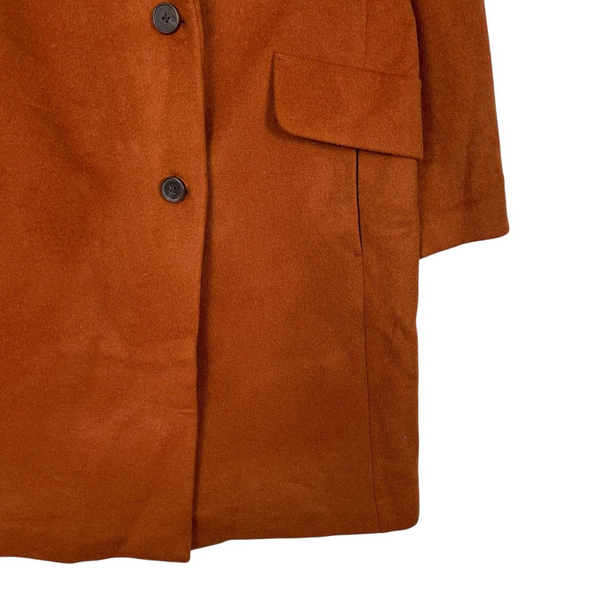 Japanese Brand Tankus Wool Overcoat Size M / US 6-8 / IT 42-44 - 5 Thumbnail