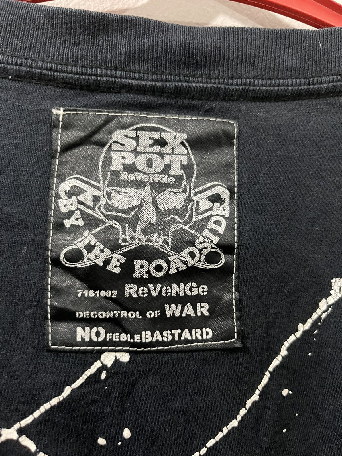 Hysteric Glamour × Japanese Brand × Seditionaries 💥90s Crazy Overprinted SEX POT REVENGE Sid Vicious punk tee Size US M / EU 48-50 / 2 - 6 Thumbnail