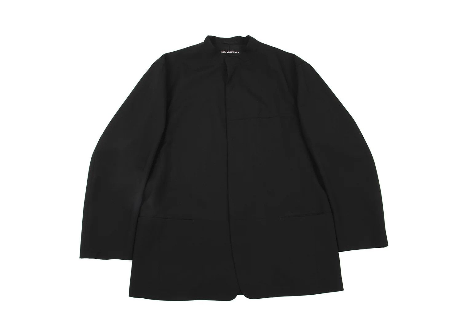 Issey Miyake Black Trouser Suit Set with Jacket and Pants Size US XXL / EU 58 / 5 - 2 Thumbnail