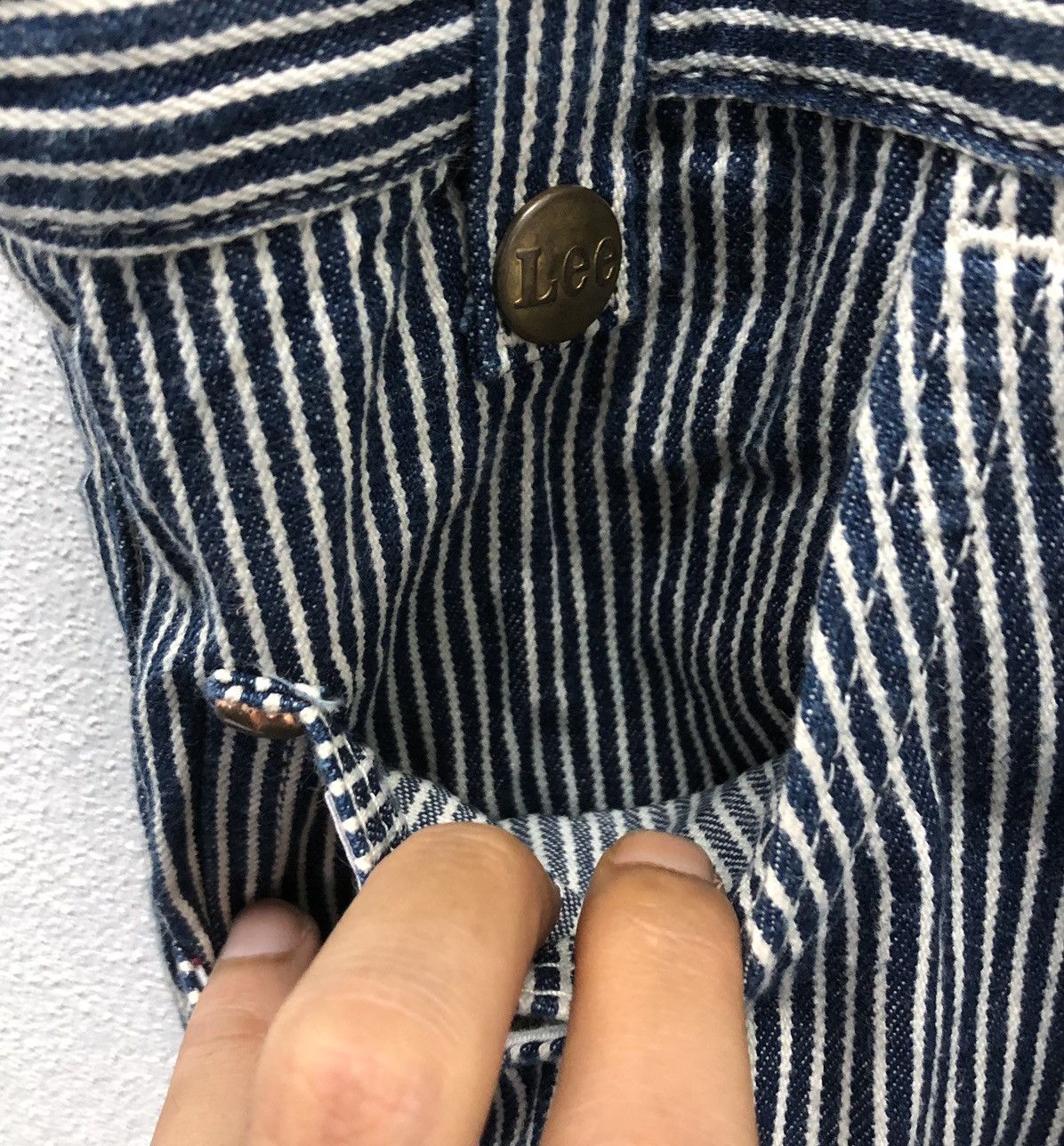 Lee × Vintage Vintage Lee Earth Music&Ecology Violet Label Overalls Size US 36 / EU 52 - 9 Thumbnail