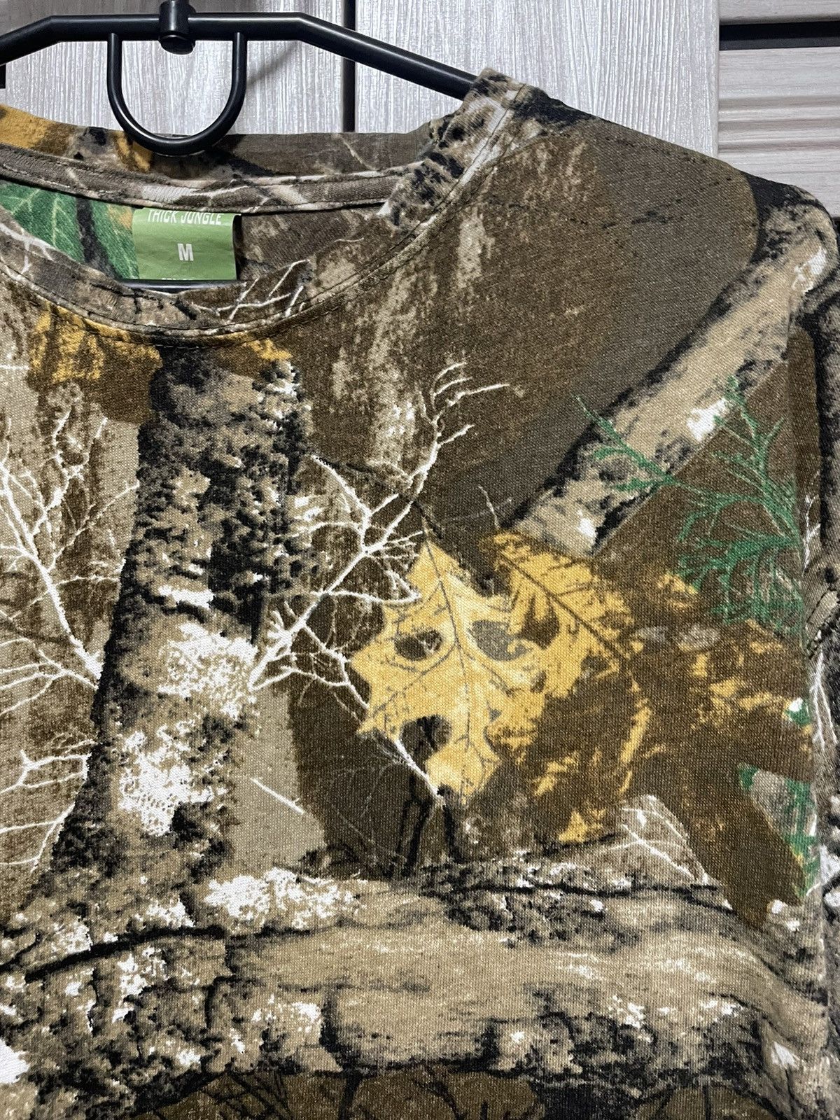 Realtree × Vintage Camo Thick Jungle Tree Deep Real Tree T Shirt Hunt 3D Tee Size US M / EU 48-50 / 2 - 5 Thumbnail