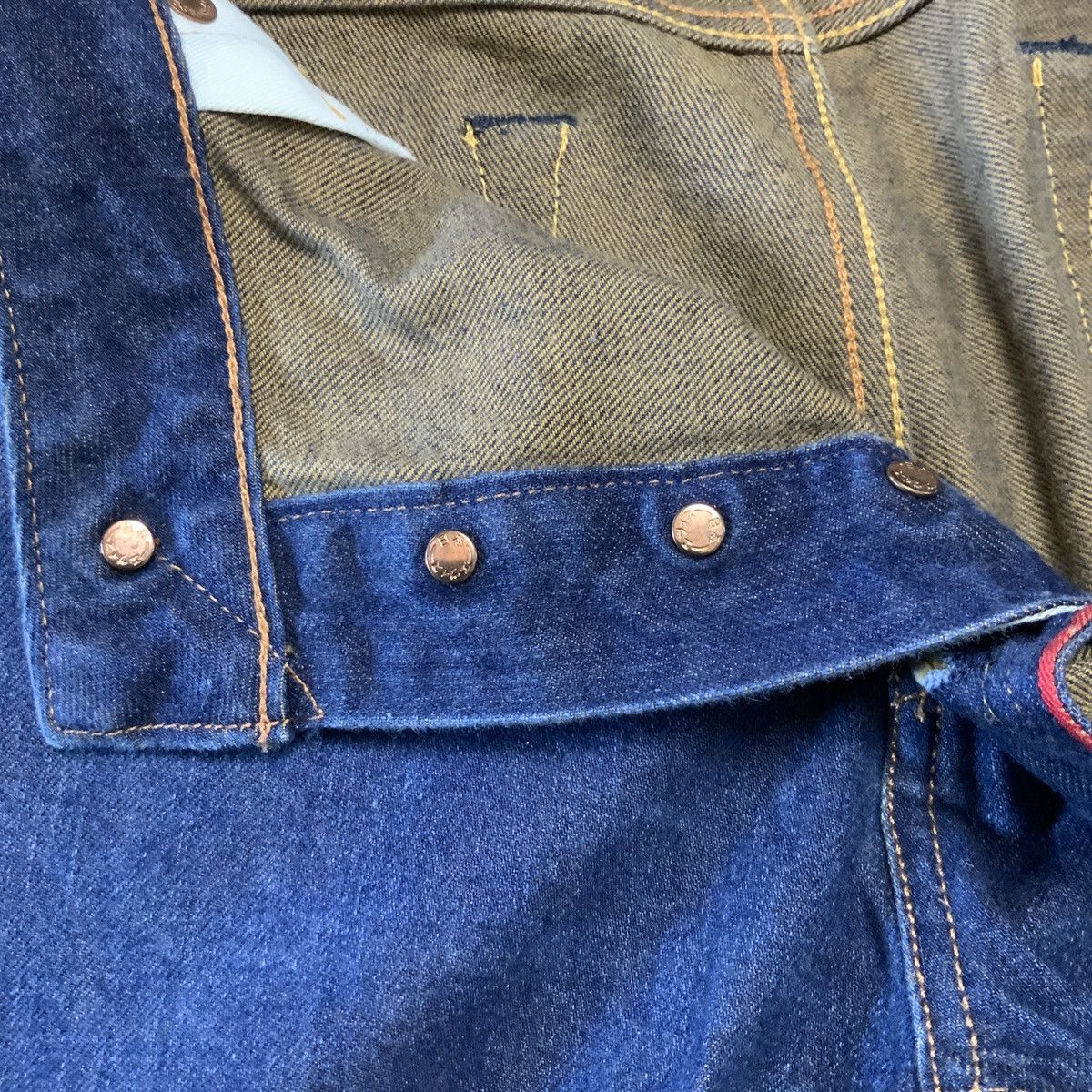 Evisu × Japanese Brand EVISU EMBROIDERED SEAGULL SELVEDGE JEANS Size US 38 / EU 54 - 15 Thumbnail