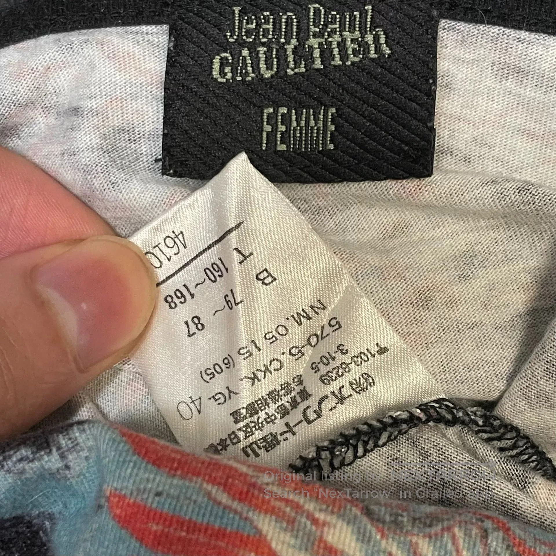 Jean Paul Gaultier Jean Paul Gaultier 9. Size US M / EU 48-50 / 2 - 5 Thumbnail