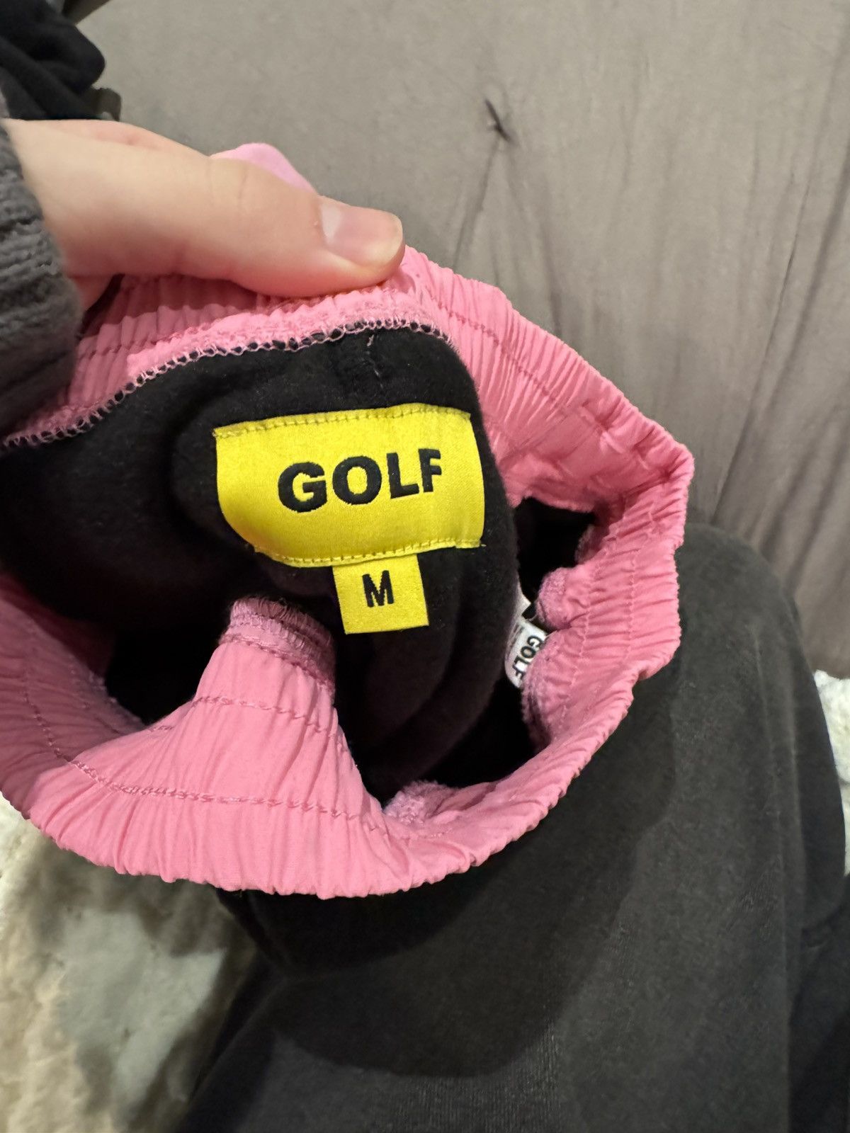 Golf Wang × Golf le Fleur × Tyler The Creator Golf Wang Fleece Joggers Size US 31 - 3 Thumbnail