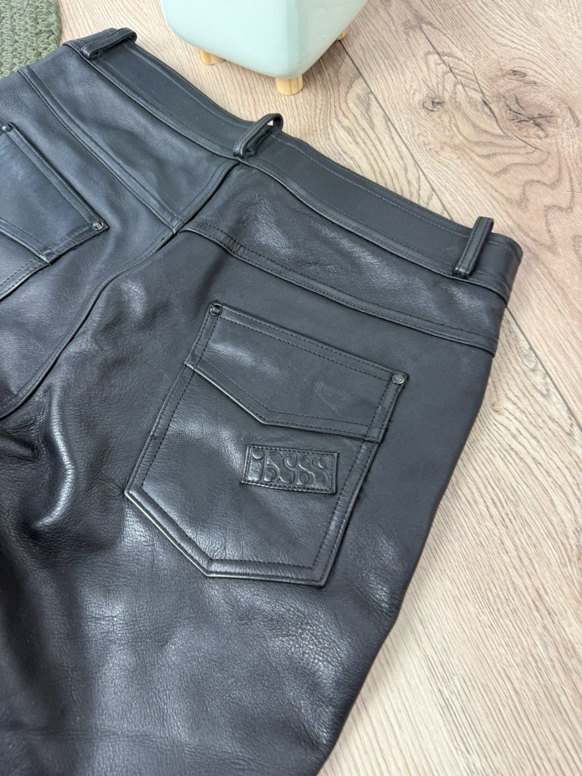 Leather × Vintage Vintage IXS Leather Pants Black Riding Y2K Archival Size US 36 / EU 52 - 9 Thumbnail