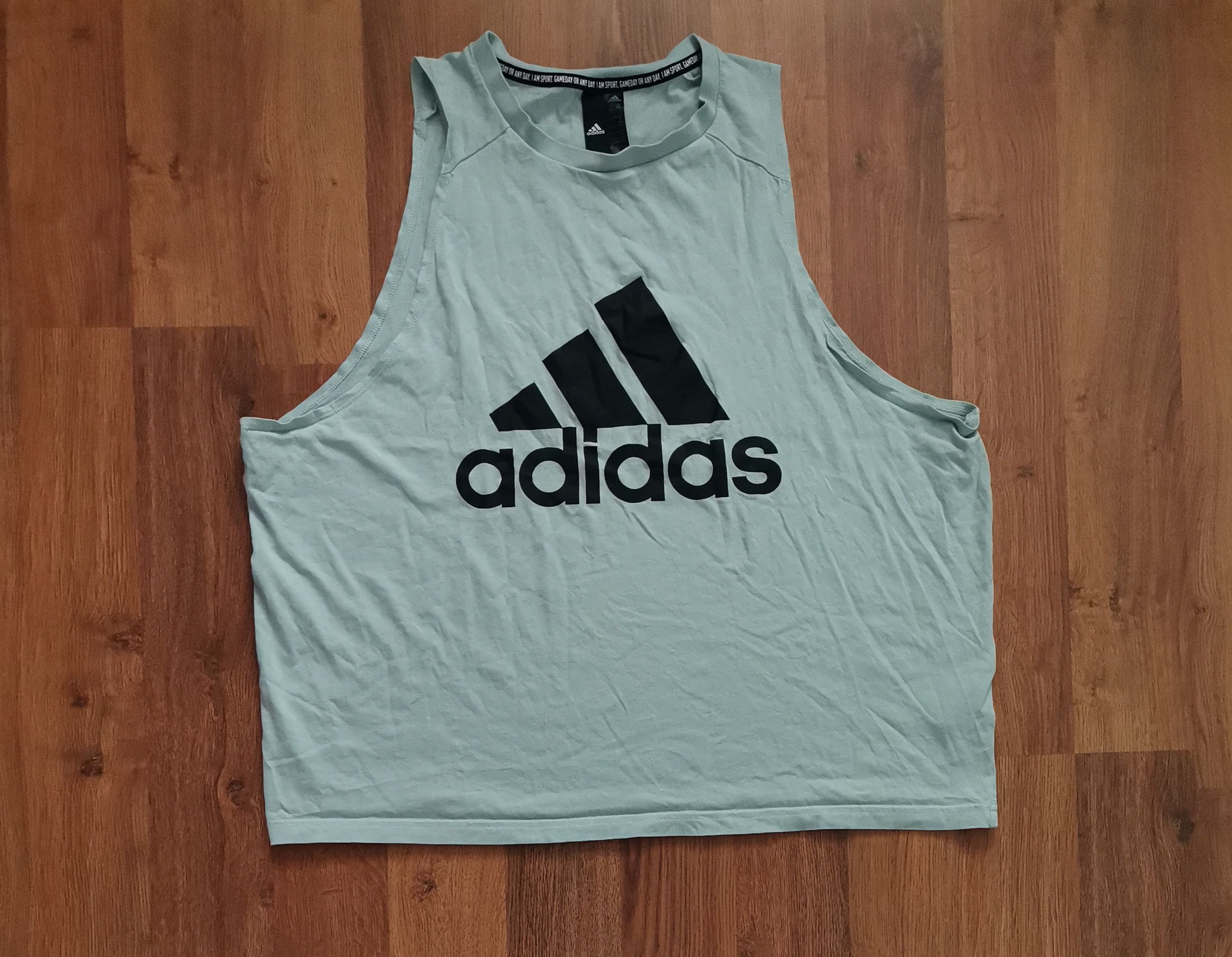 Adidas Adidas Sleeveless T-Shirt Size US XXL / EU 58 / 5 - 1 Thumbnail
