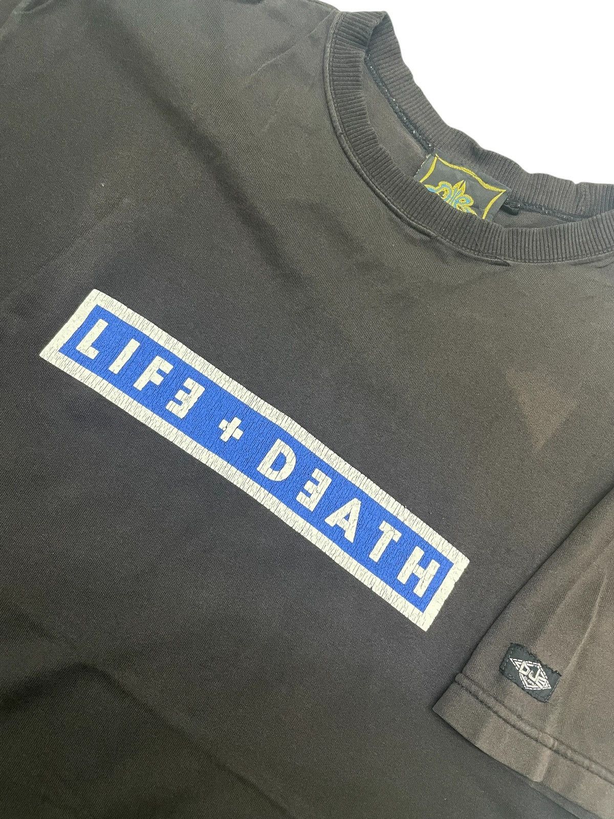 Vintage Vintage DUB FACTORY LIFE & DEATH T-shirt Size US L / EU 52-54 / 3 - 7 Thumbnail