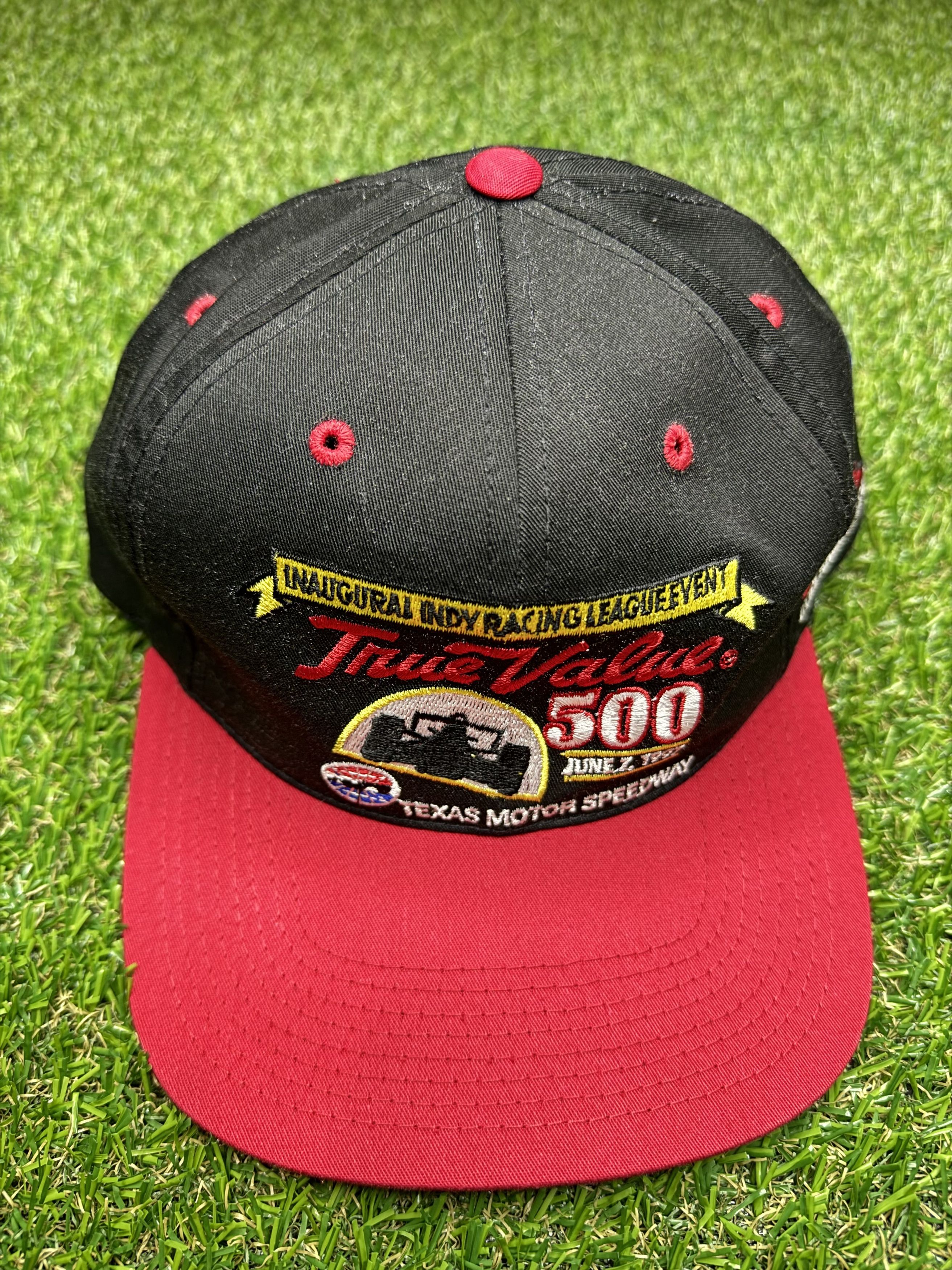 Vintage VTG True Value 500 Snapback Hat 97 TX Motor Speedway Indy Size ONE SIZE - 1 Thumbnail