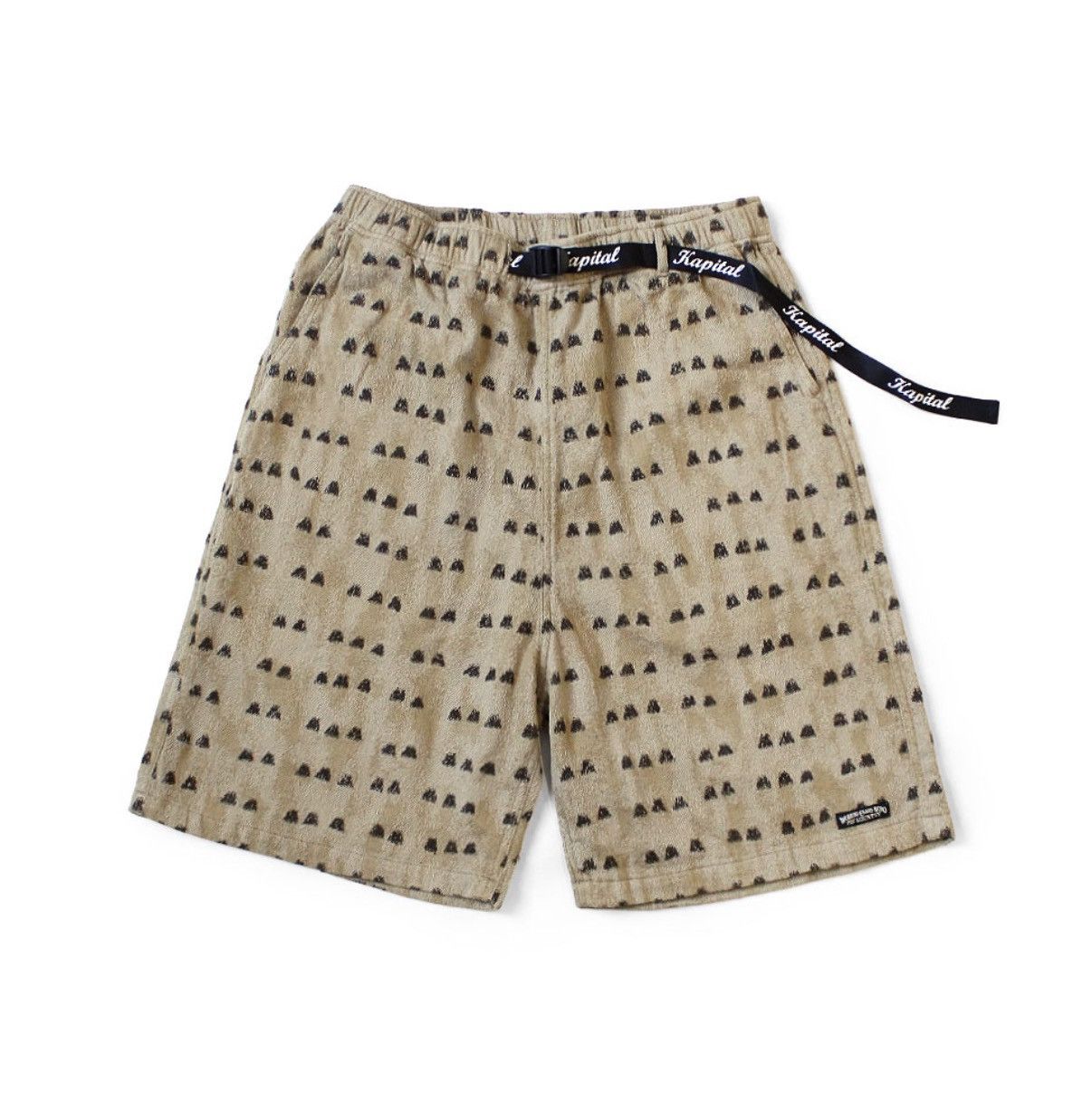 Kapital Kapital Cotton Nail Iris Pattern shorts Size 2 Size US 32 / EU 48 - 1 Thumbnail