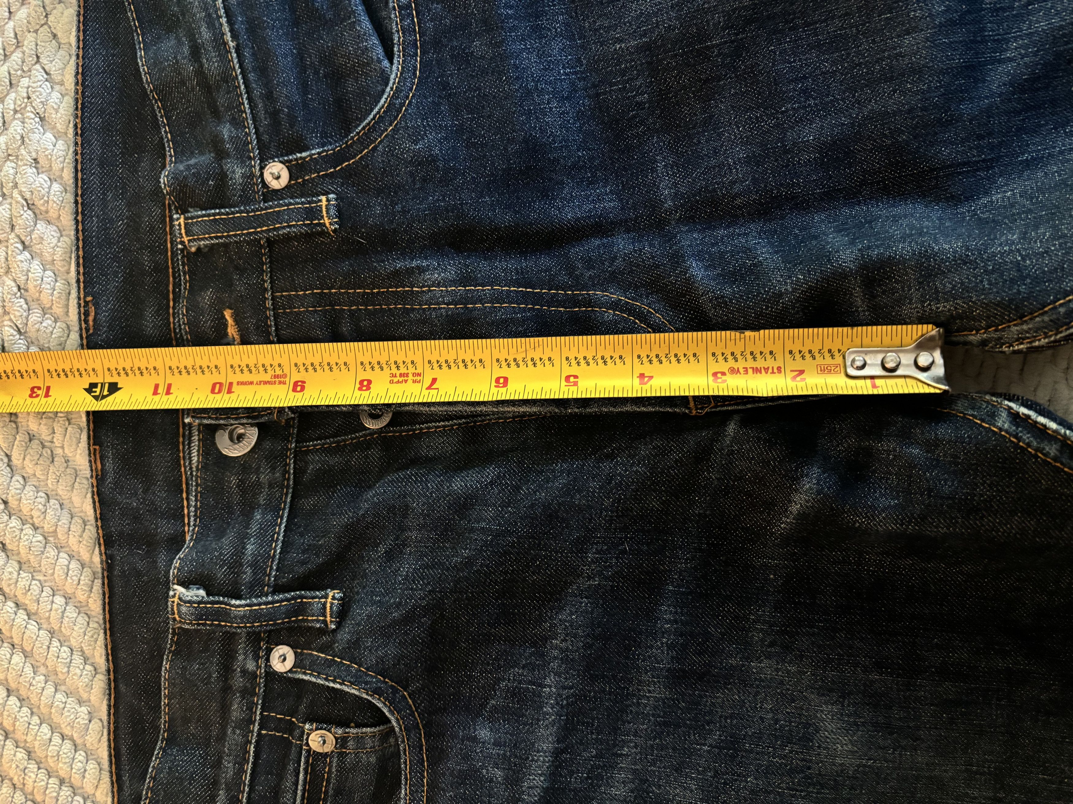 3sixteen 3Sixteen Raw Selvedge Denim ST-100x Size US 31 - 5 Thumbnail