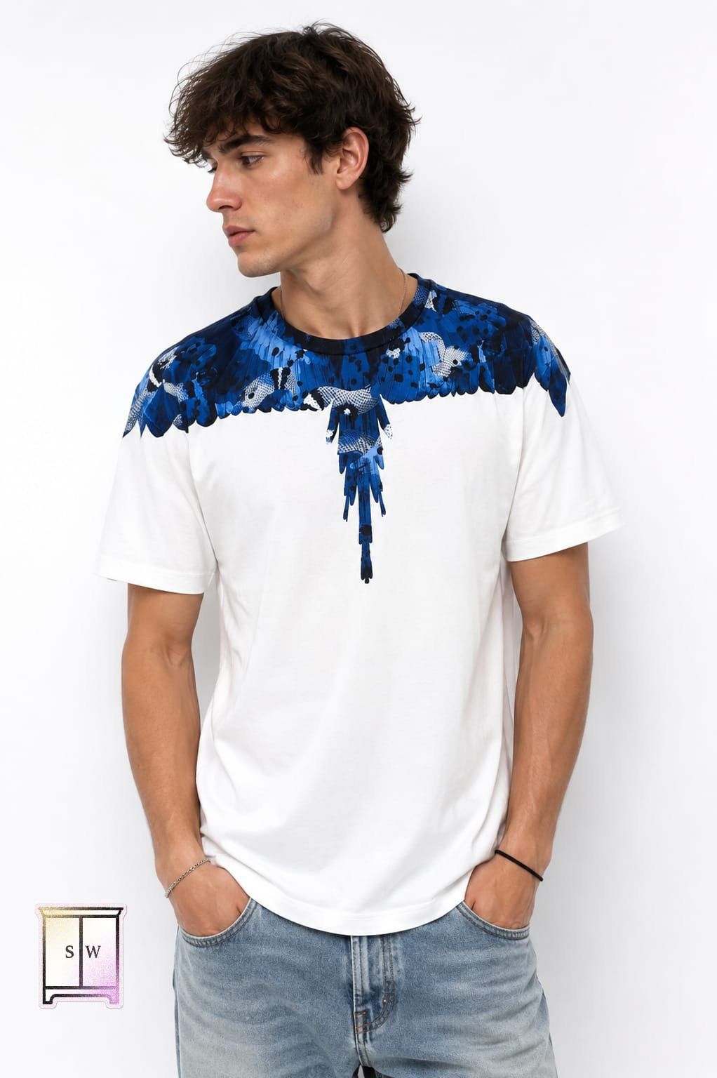 Marcelo Burlon Marcelo Burlon Camou Wings t-shirt Size US M / EU 48-50 / 2 - 1 Thumbnail