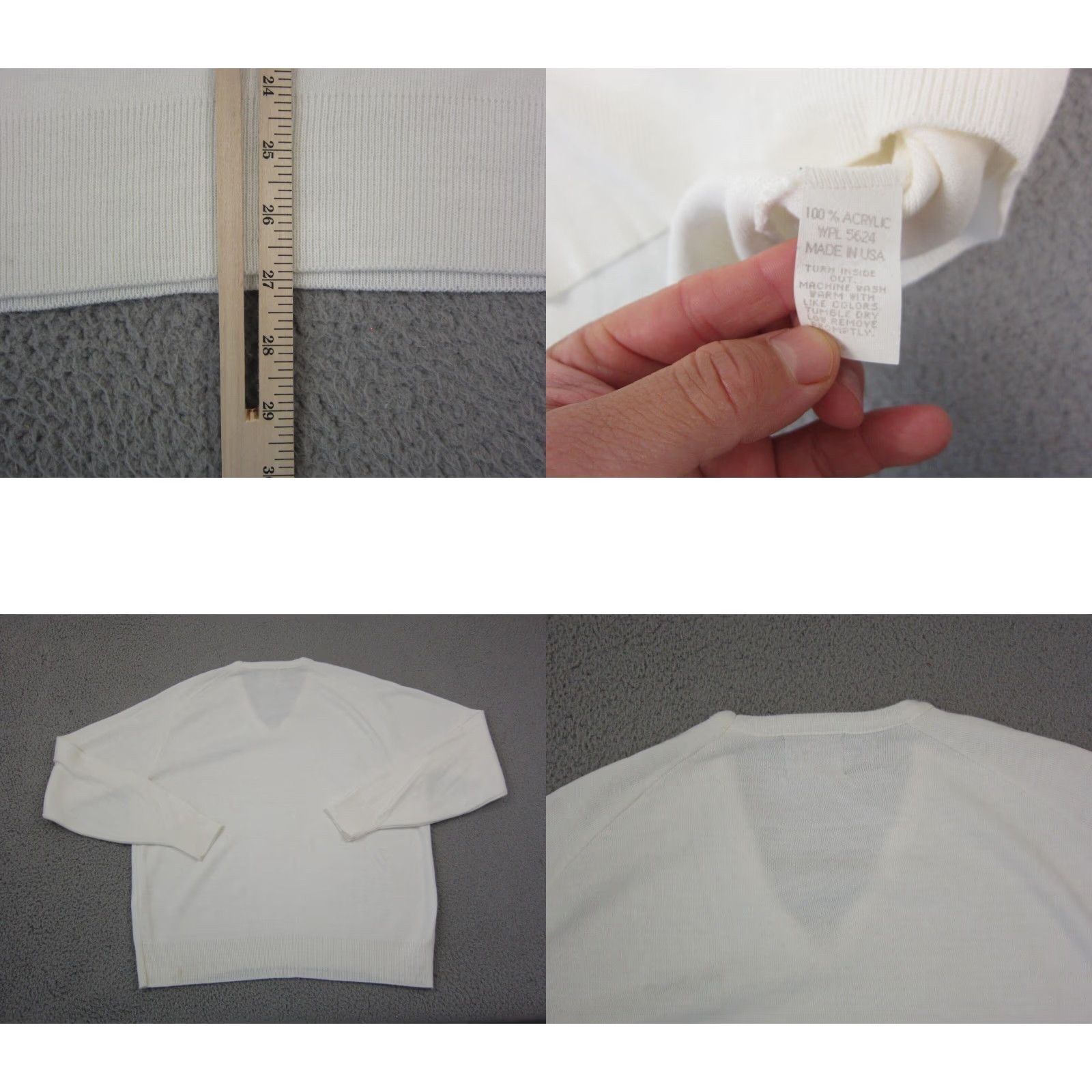 Vintage VINTAGE Pine State Pullover Sweater XL White Mens Knit Pullover 80s 90s Classic Preppy Fashion Size XL White Size US XL / EU 56 / 4 - 8 Thumbnail