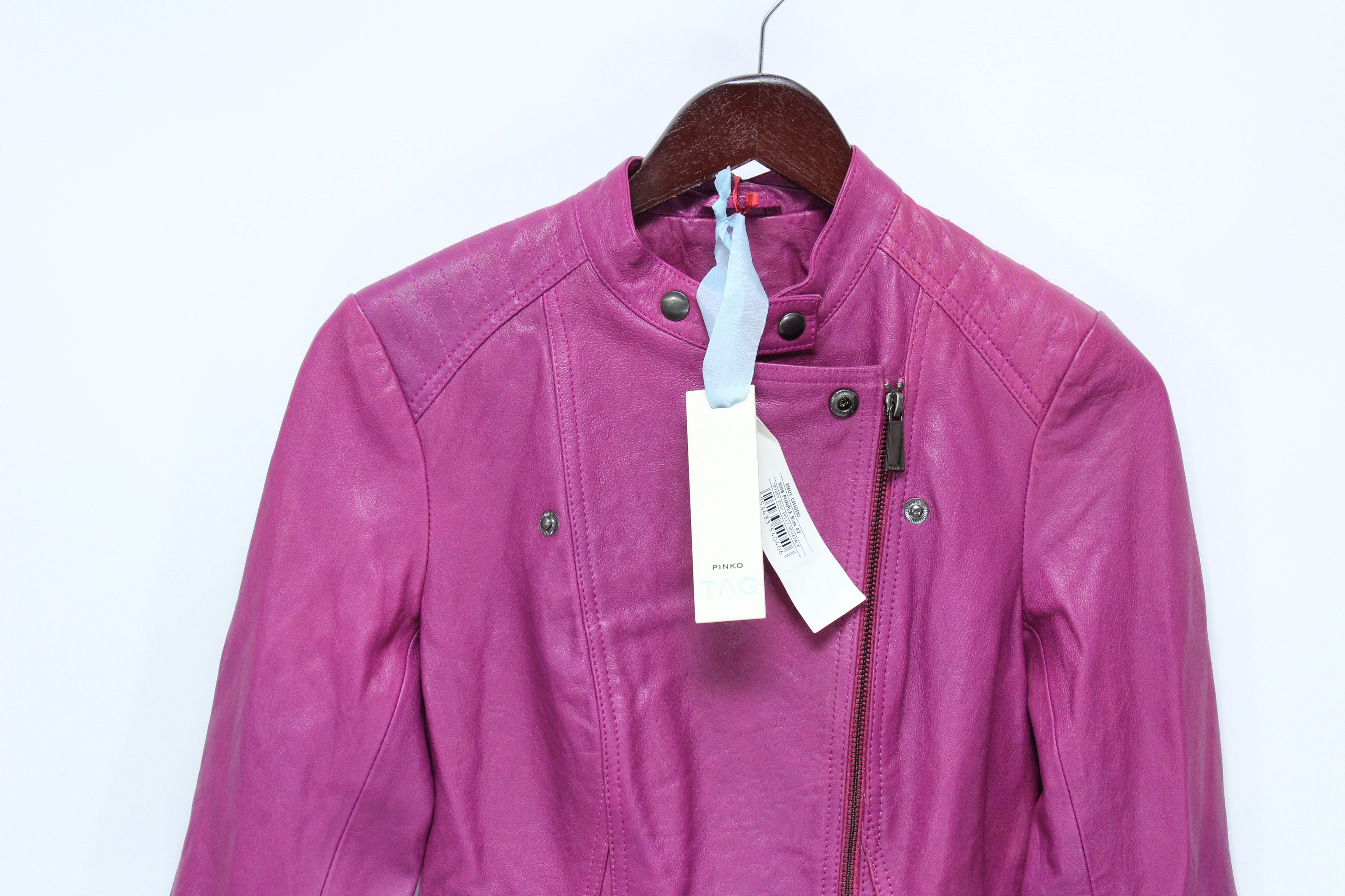 Pinko Pinko Tag Leather Jacket Womens Size 42 Authentic Hype Size M / US 6-8 / IT 42-44 - 6 Thumbnail