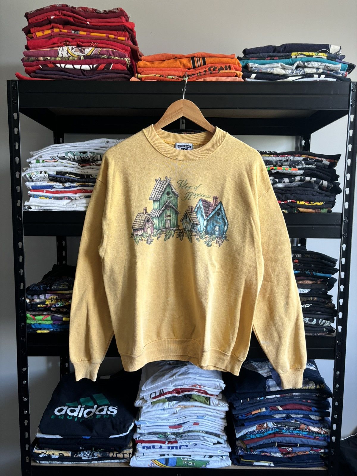 Vintage Birdhouse Vintage 90s Cottage Nature Crewneck Sweatshirt Size US M / EU 48-50 / 2 - 1 Thumbnail