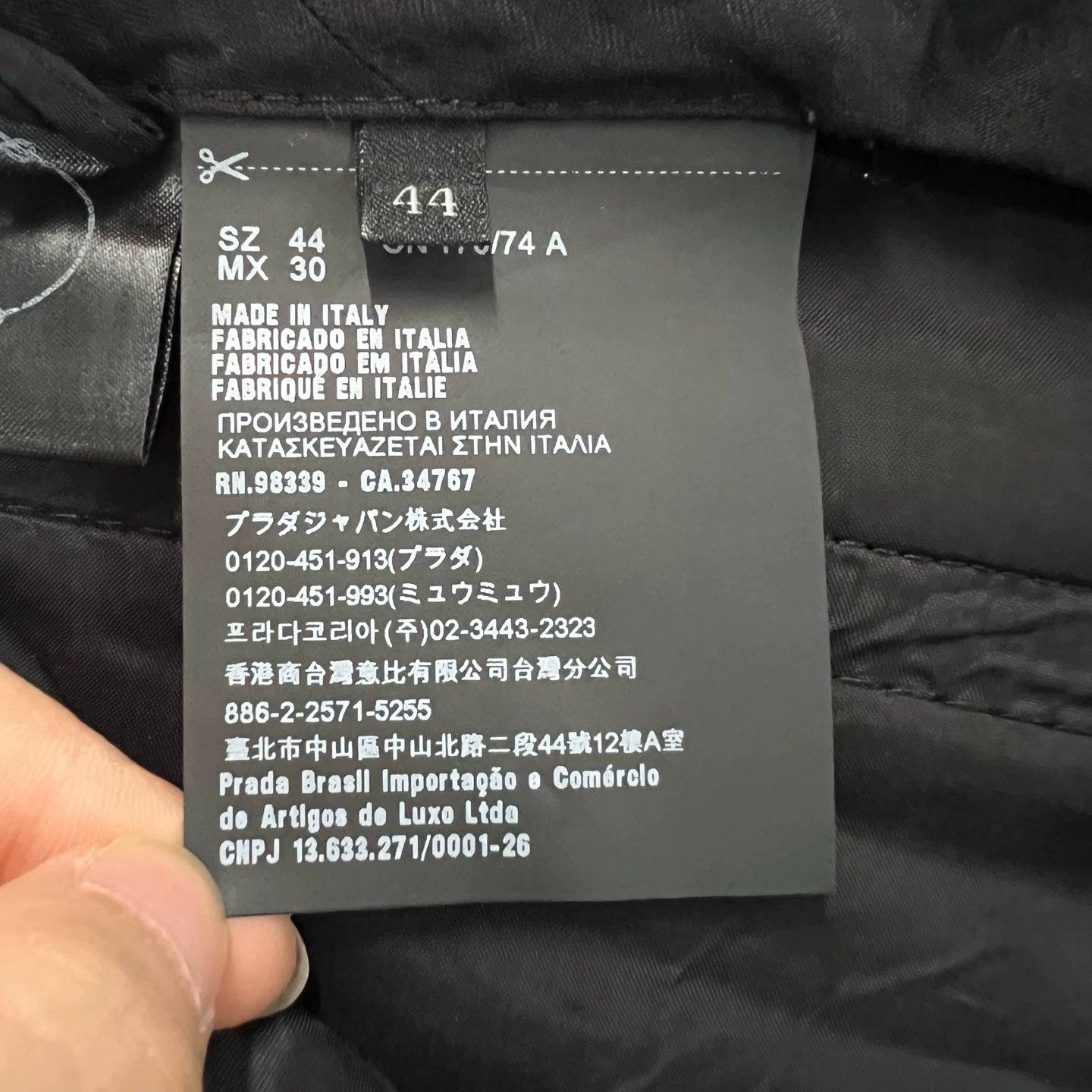 Prada Prada Black Side Stripe Trousers Size US 28 / EU 44 - 4 Thumbnail