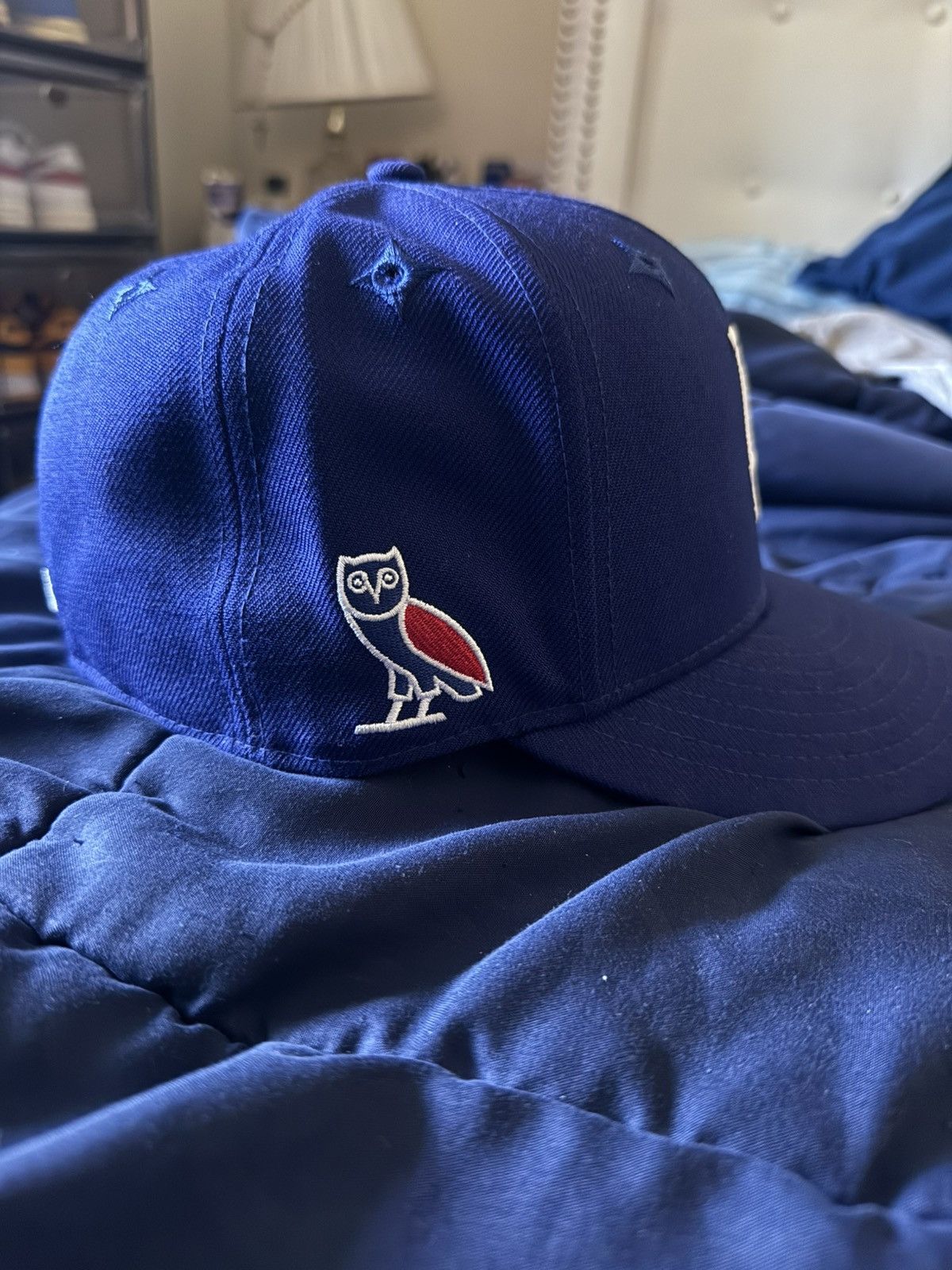 MLB Los Angeles Dodgers x OVO Collab Fitted Hat Size ONE SIZE - 2 Thumbnail