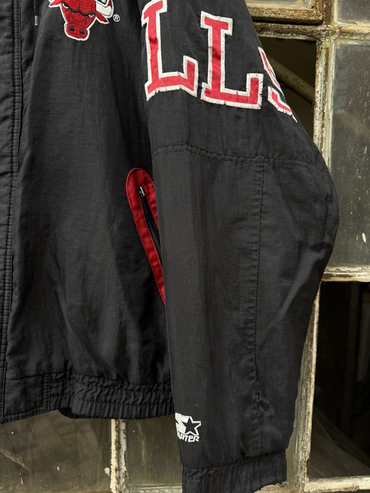 Starter 90’s Starter Chocago Bull Jacket nba usa streetwear vintage Size US XL / EU 56 / 4 - 6 Thumbnail