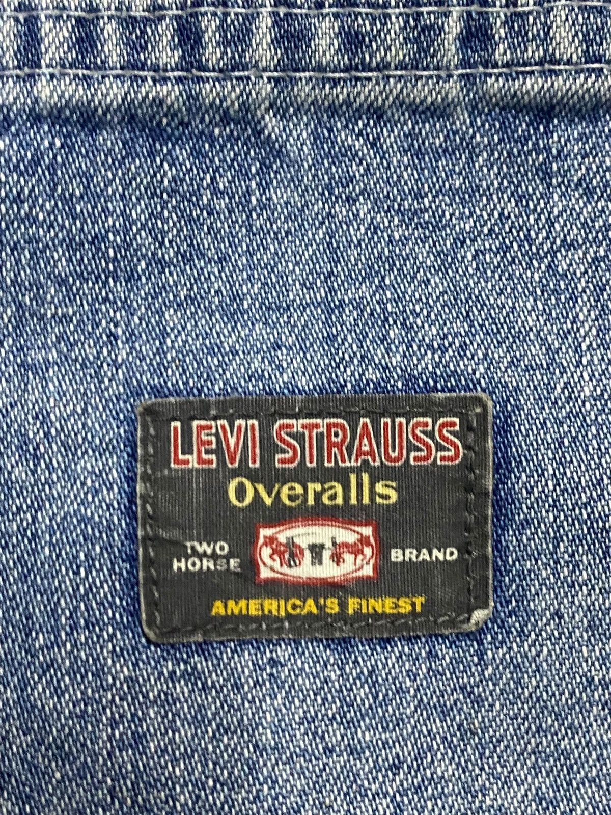 Levi's Vintage Clothing Vintage Levis Japan Big E White Tab Carpenter Baggy Jeans Size US 27 - 9 Thumbnail