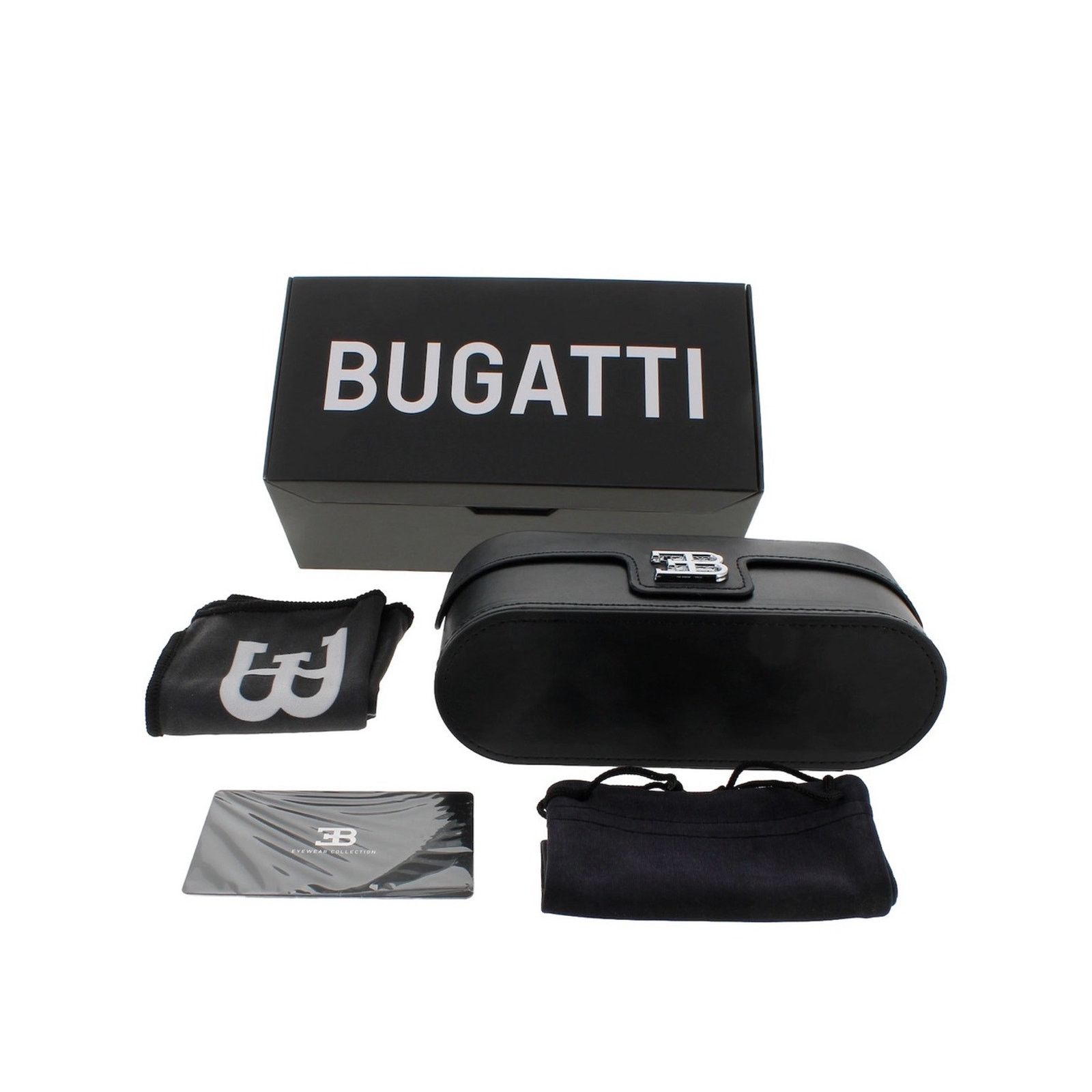 Bugatti New BUGATTI 48L BNE Brown Gradient Cat-Eye Sunglasses Size ONE SIZE - 8 Thumbnail