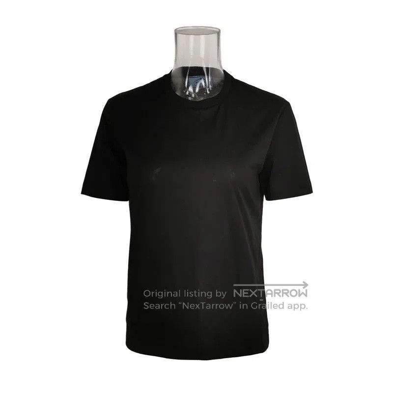 Prada Prada Classic Black Cotton Crew Neck T-Shirt. Size US S / EU 44-46 / 1 - 1 Thumbnail