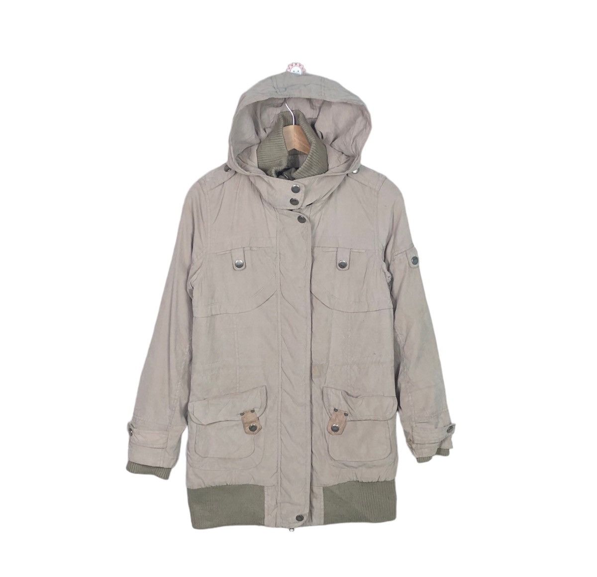 If Six Was Nine Jeff Joyous Archive Hooded Utility Parka Jacket Tan Size 90 Size US S / EU 44-46 / 1 - 1 Thumbnail