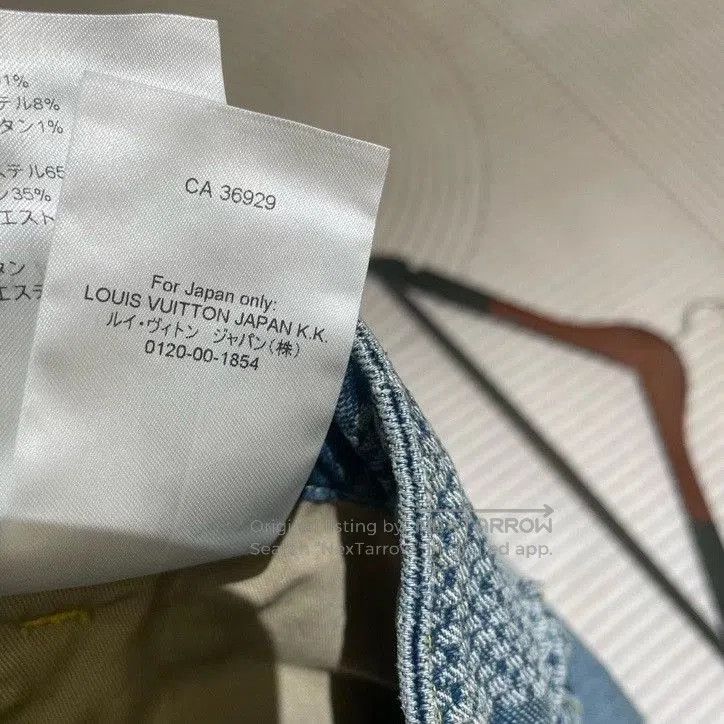 Louis Vuitton LV Checkerboard Flared Jeans Size 26. Size 26" / US 2 / IT 38 - 8 Thumbnail