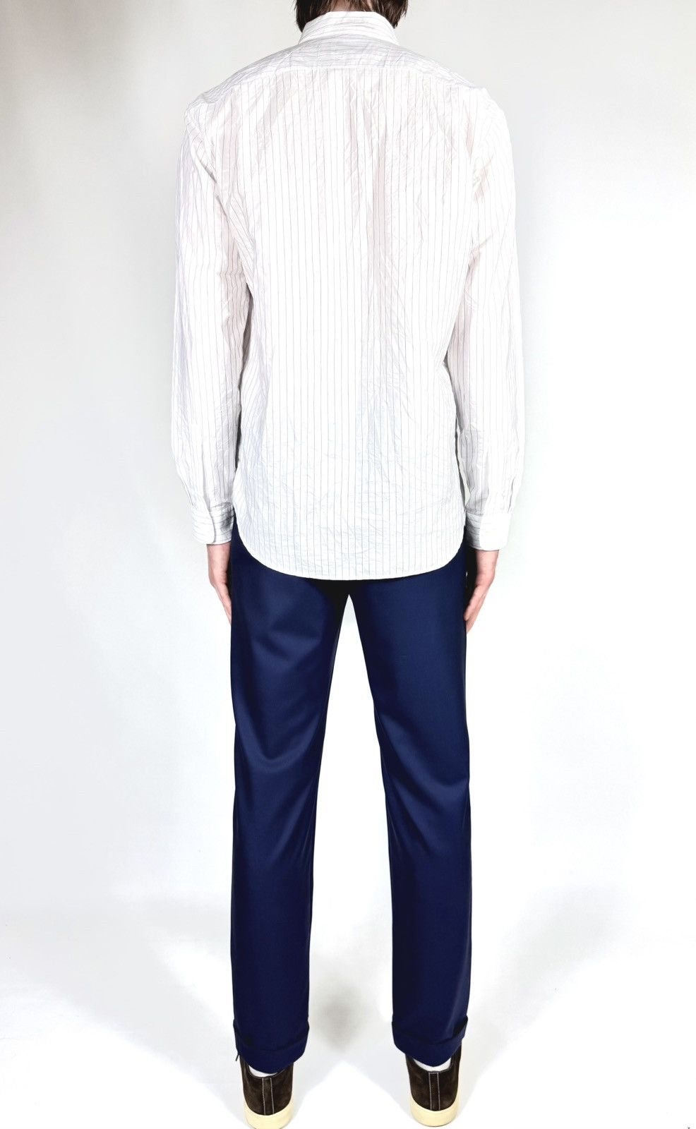 Ermenegildo Zegna Ermenegildo Zegna Wool Straight Trousers Size US 33 - 6 Thumbnail