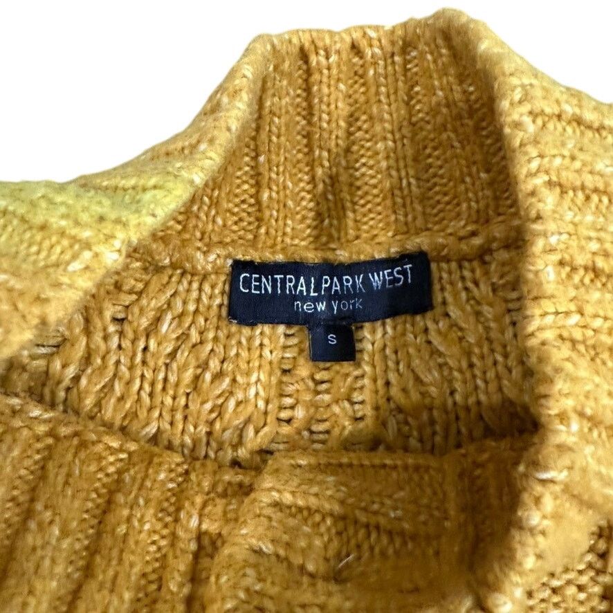 Central Park West Central Park West Savannah Cardigan in Yellow, Size S Size S / US 4 / IT 40 - 5 Thumbnail