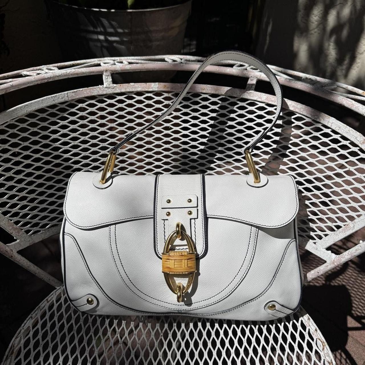 Salvatore Ferragamo Vintage Salvatore Ferragamo Shoulder Bag with Bamboo Lock Size ONE SIZE - 1 Thumbnail