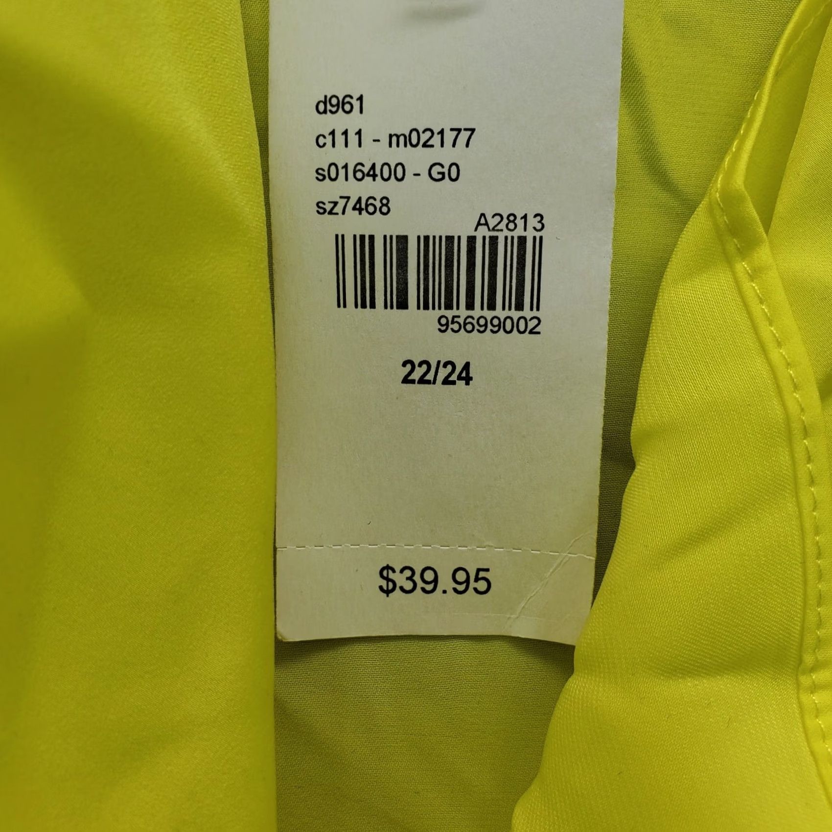 Vintage Lane Bryant Swing Tank Top Womens 22/24 Yellow Relaxed Fit Sleeveless Cowl Neck Size 3XL / US 20-22 - 8 Thumbnail