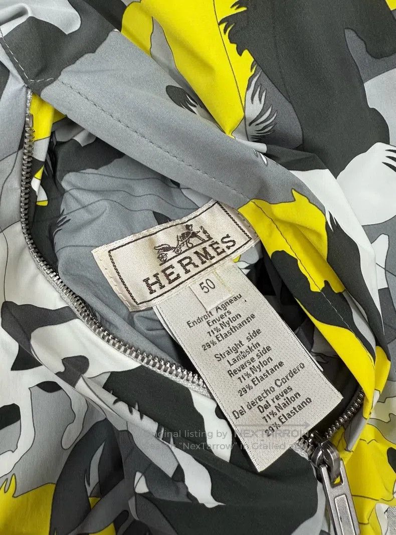 Hermes Hermes Autumn-Winter Double-Faced Leather Jacket with One Size US M / EU 48-50 / 2 - 8 Thumbnail
